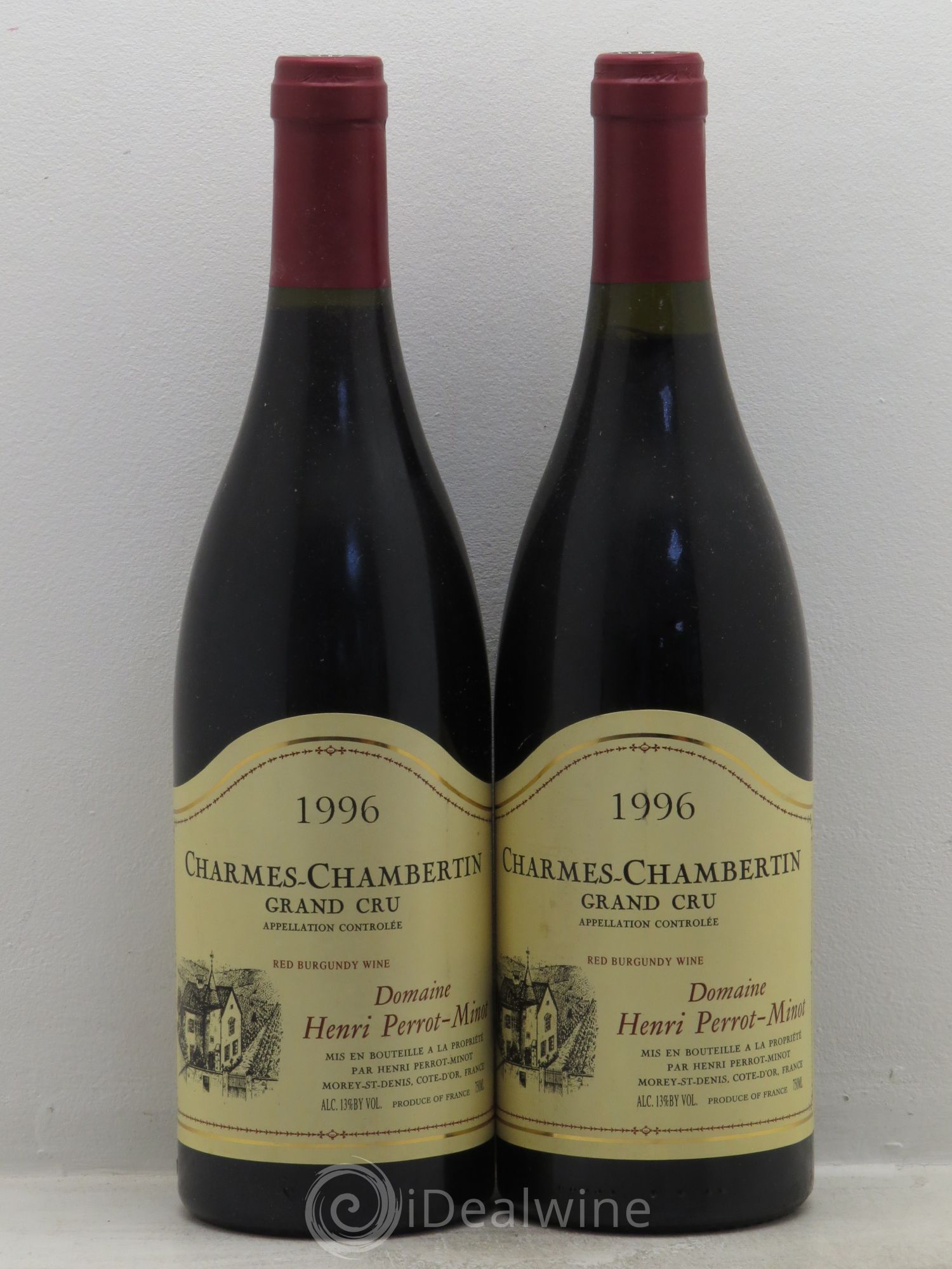 Charmes-Chambertin Grand Cru 1996 - Lot de 2 bouteilles - 0