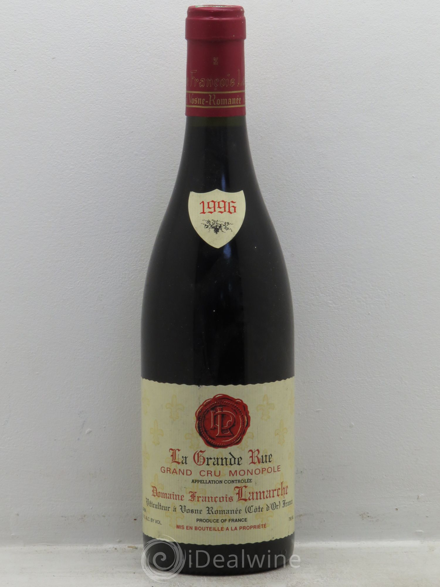 La Grande Rue Grand Cru Lamarche (Domaine) 1996 - Lot de 1 bouteille - 0