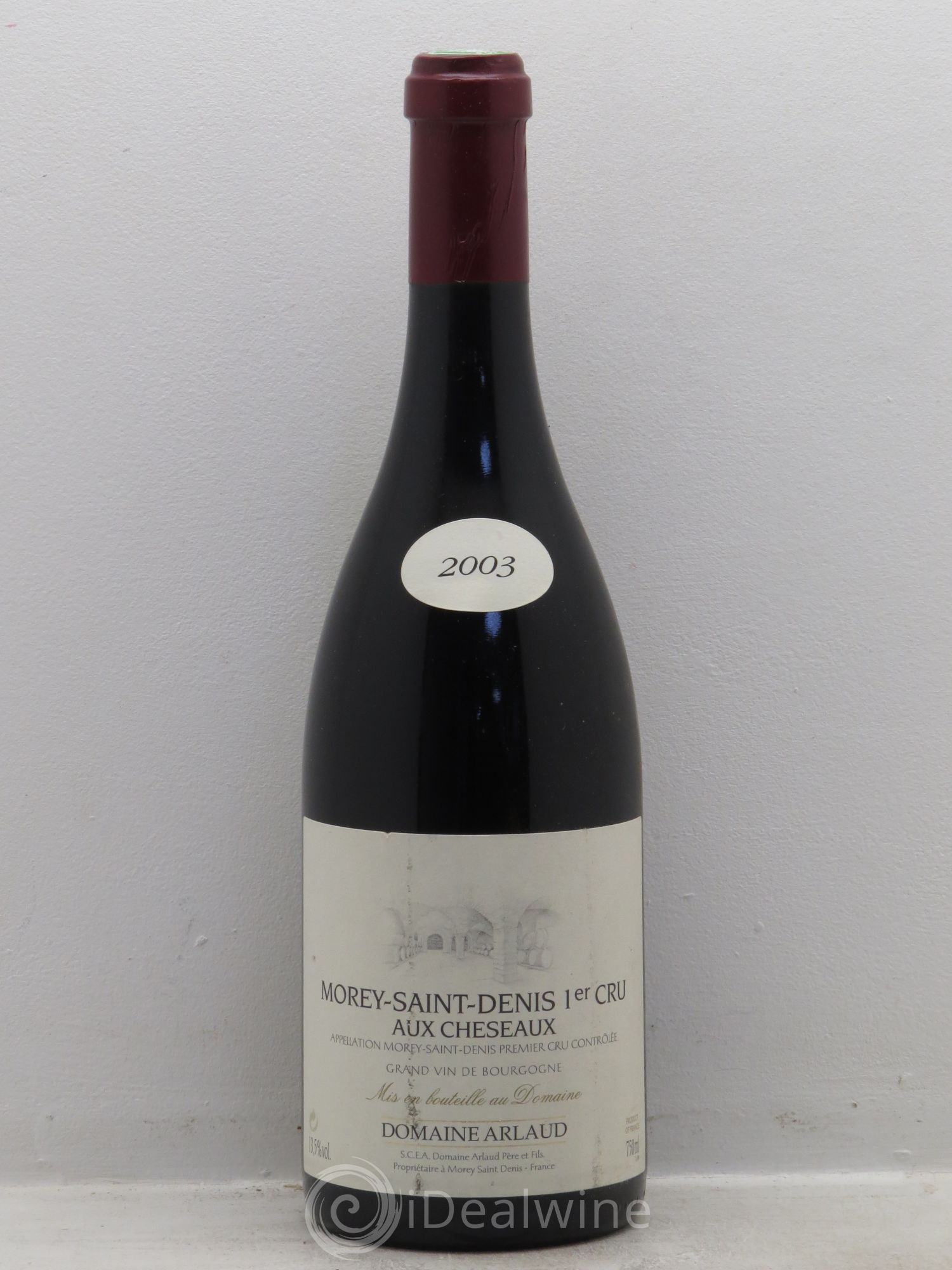 Morey-Saint-Denis 1er Cru Aux Cheseaux - Domaine Arlaud 2003 - Posten von 6 Flaschen - 0