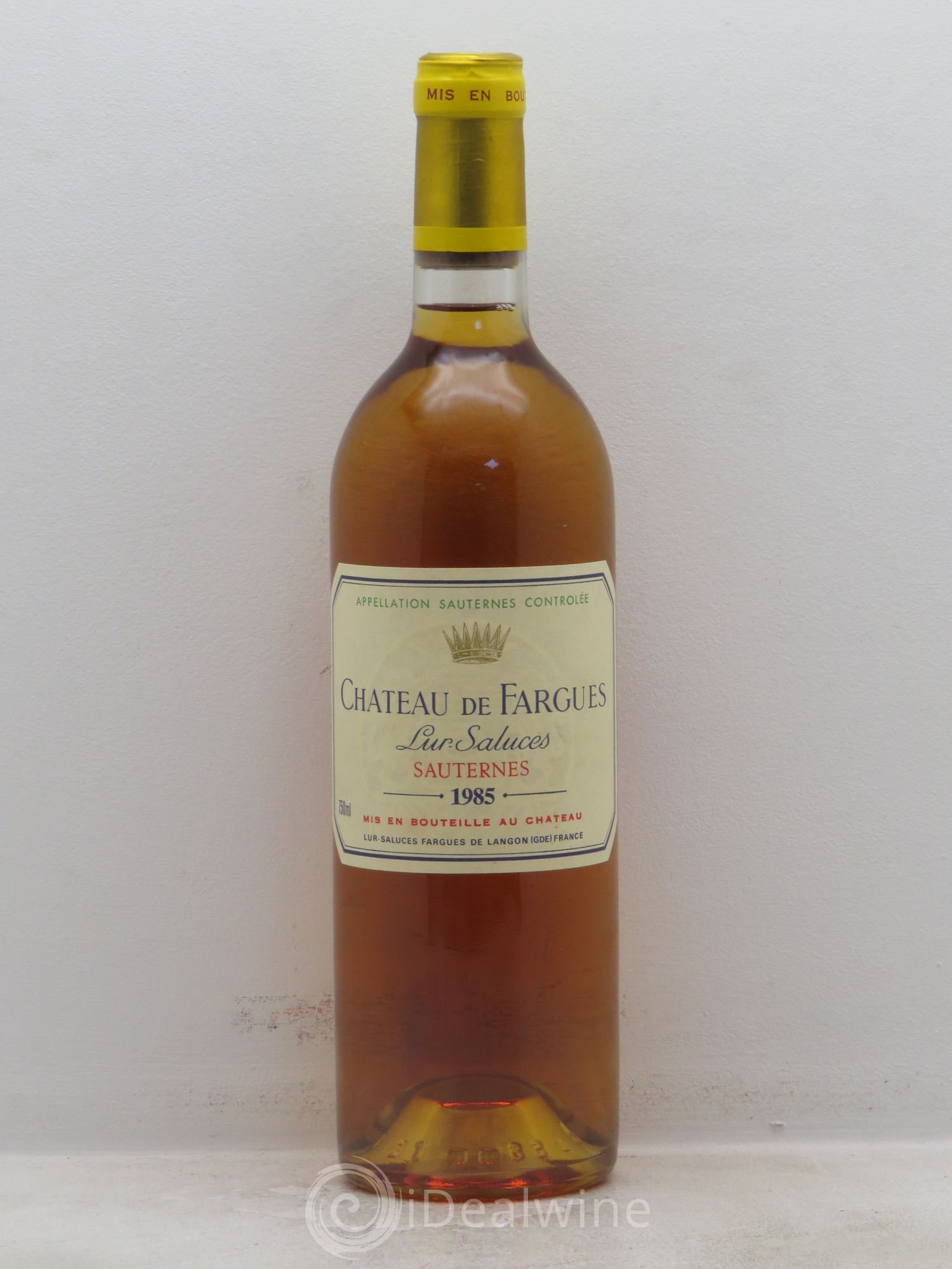 Château de Fargues 1985 - Lotto di 1 bottiglia - 0