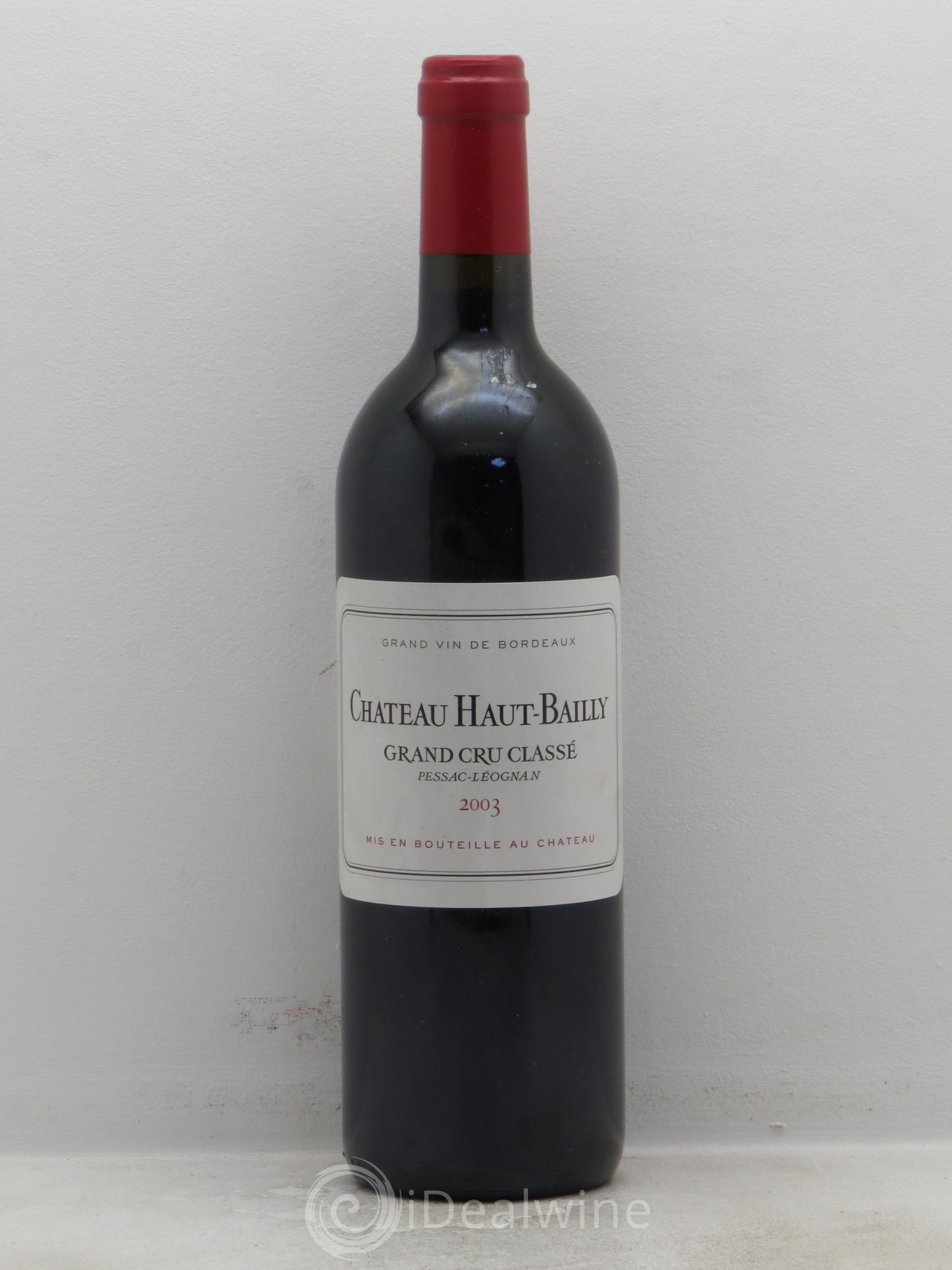 Château Haut-Bailly Cru Classé de Graves 2003 - Lot de 1 bouteille - 0