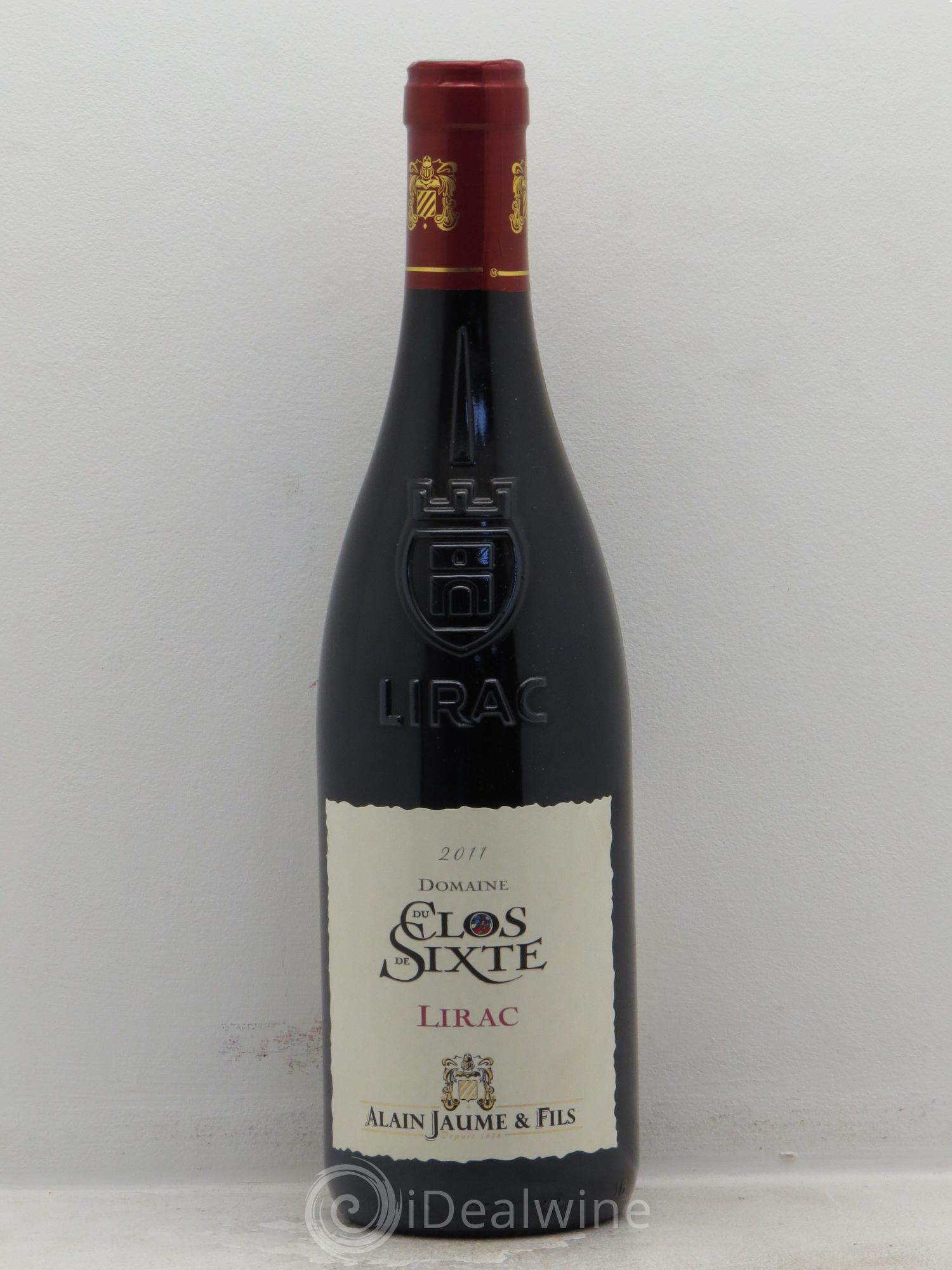 Lirac Clos de Sixte - A.Jaume 2011 - Posten von 1 Flasche - 0