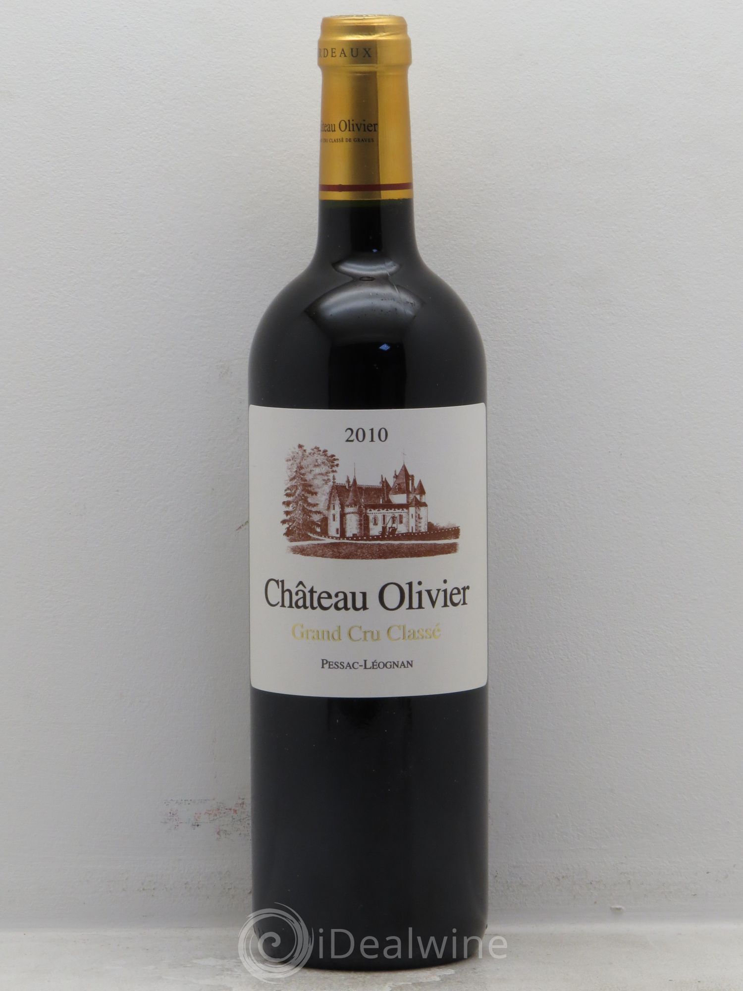 Château Olivier Cru Classé de Graves 2010 - Lot de 1 bouteille - 0