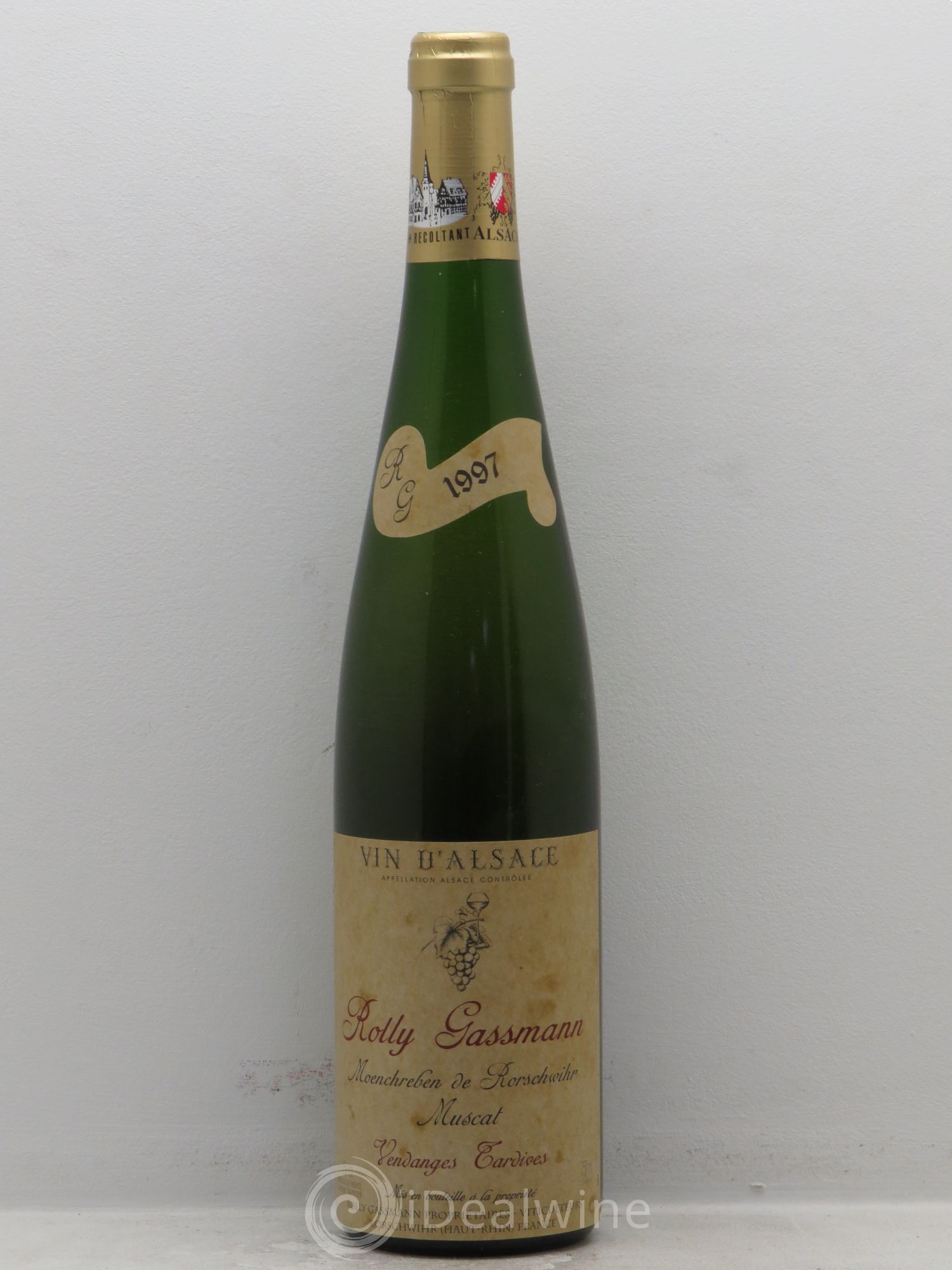 Muscat Alsace Vendanges Tardives Rolly Gassmann 1997 - Posten von 1 Flasche - 0