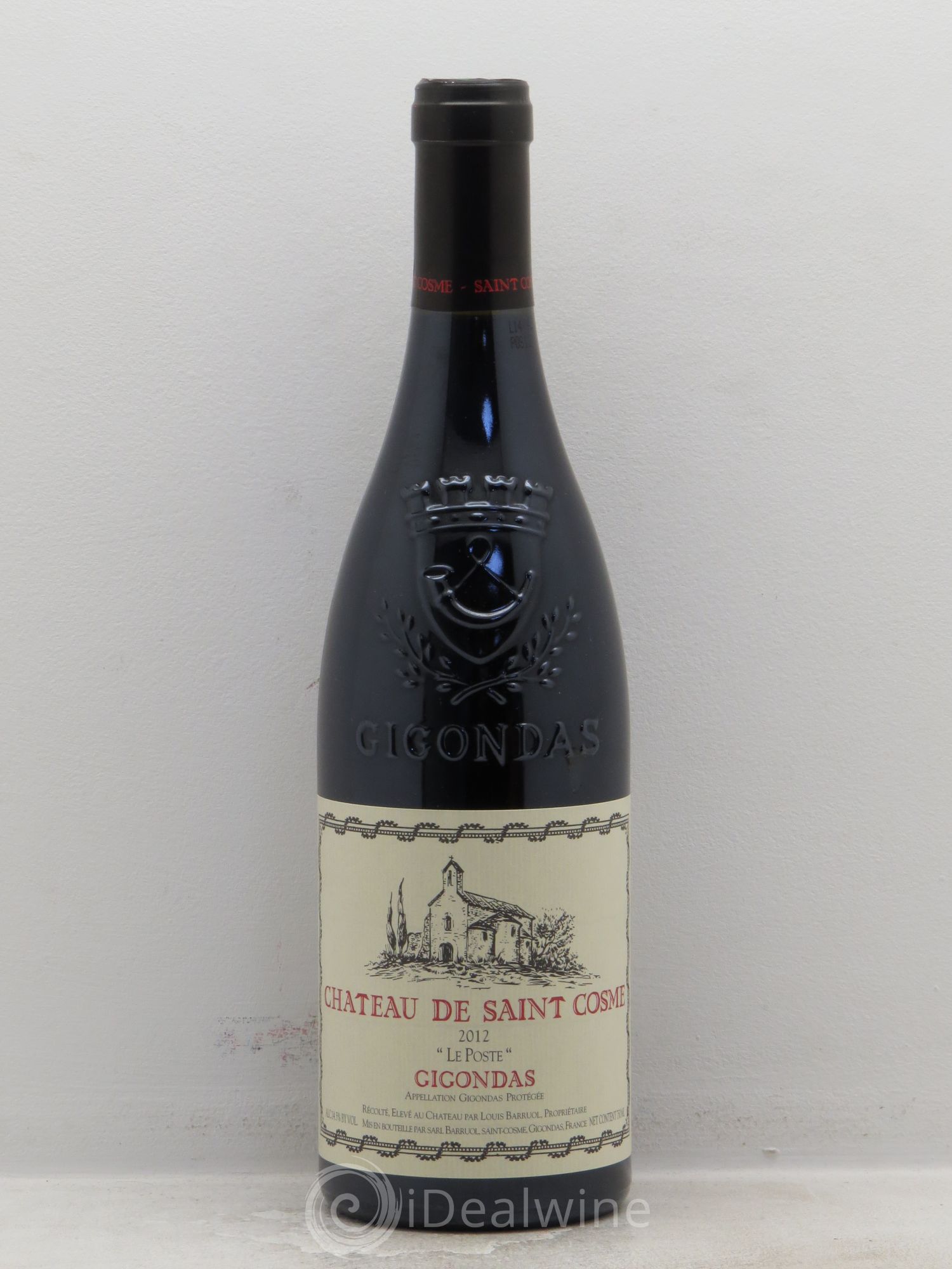 Gigondas Le Poste Saint Cosme 2012 - Lot de 1 bouteille - 0
