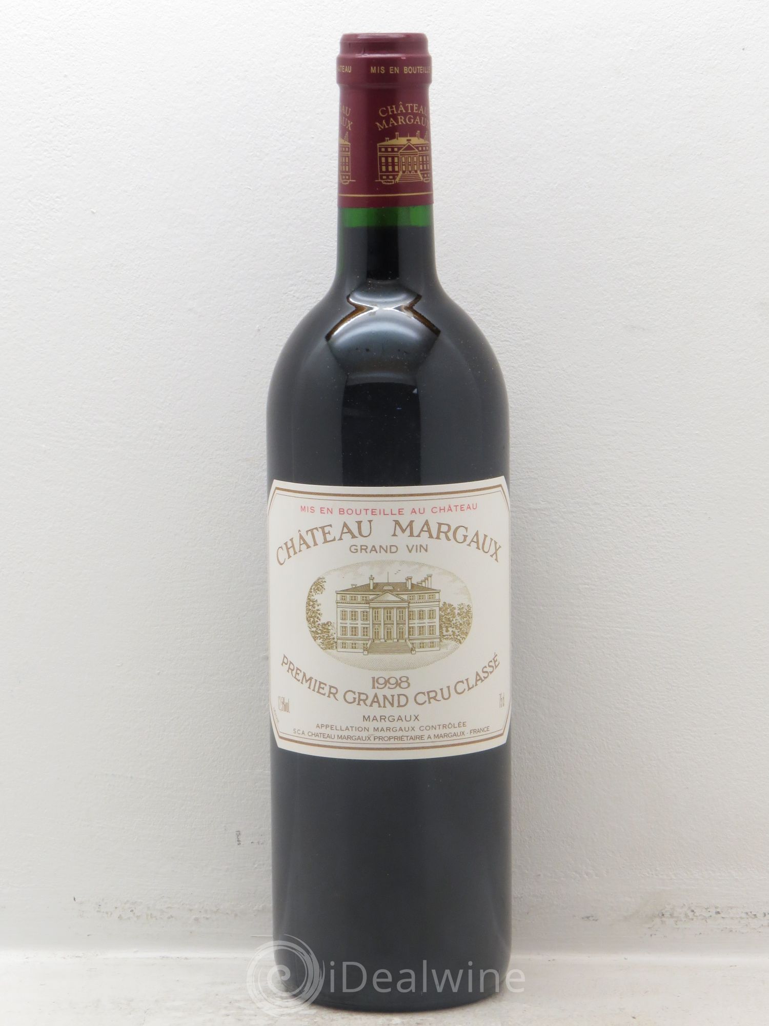 Château Margaux 1er Grand Cru Classé 1998 - Lot de 1 bouteille - 0