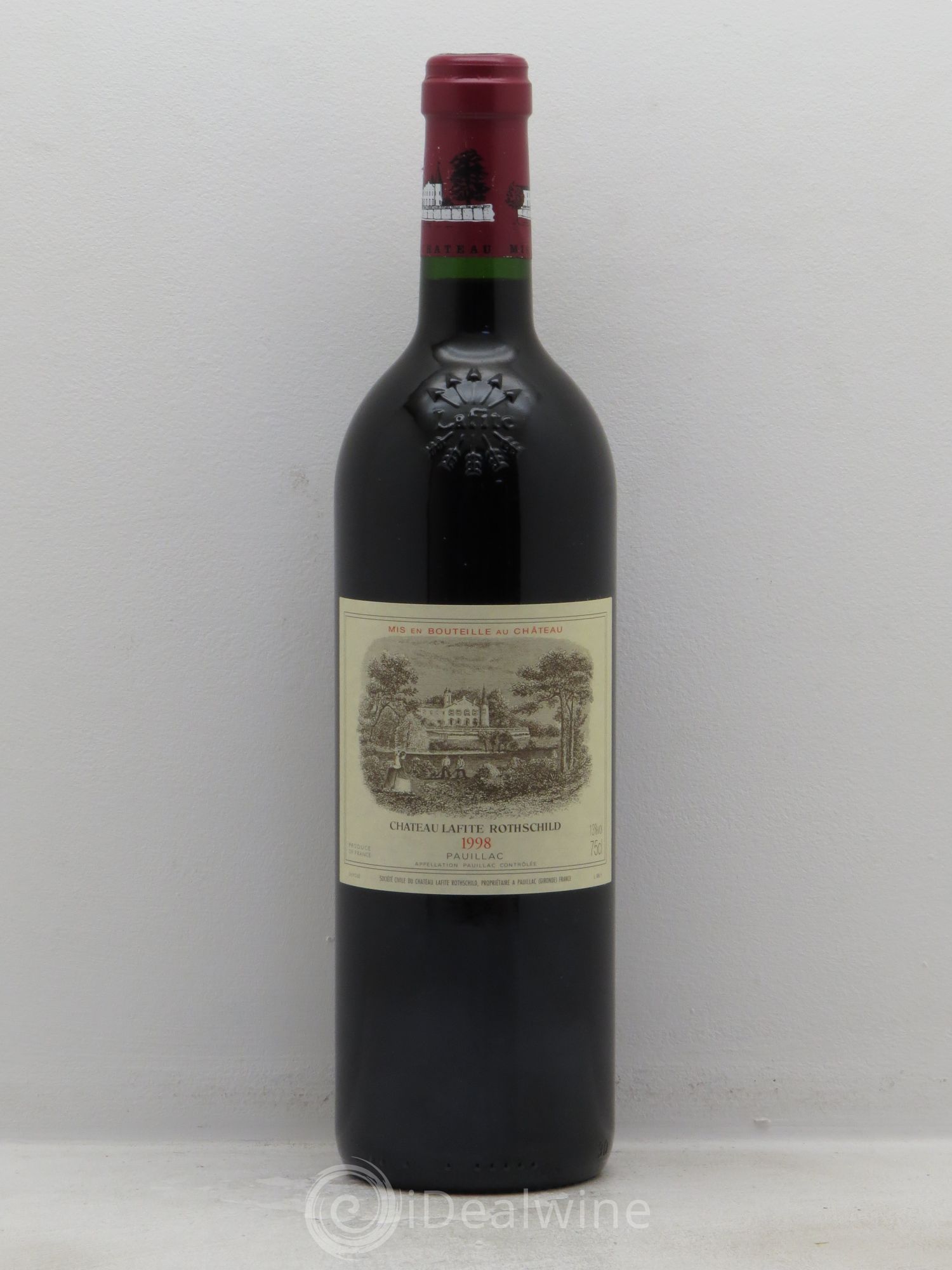 Château Lafite Rothschild 1er Grand Cru Classé 1998 - Lot de 1 bouteille - 0