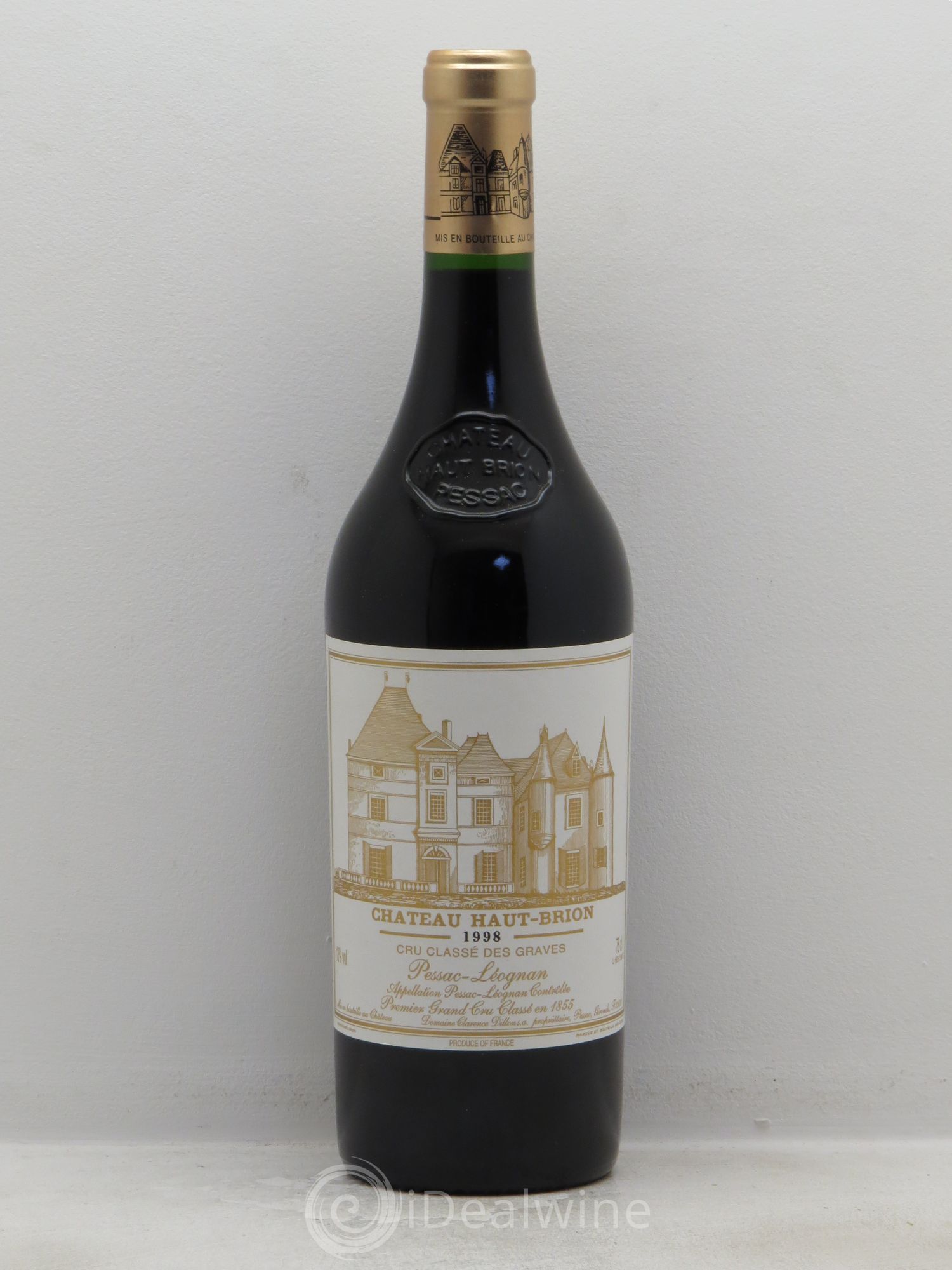 Château Haut Brion 1er Grand Cru Classé 1998 - Lot de 1 bouteille - 0