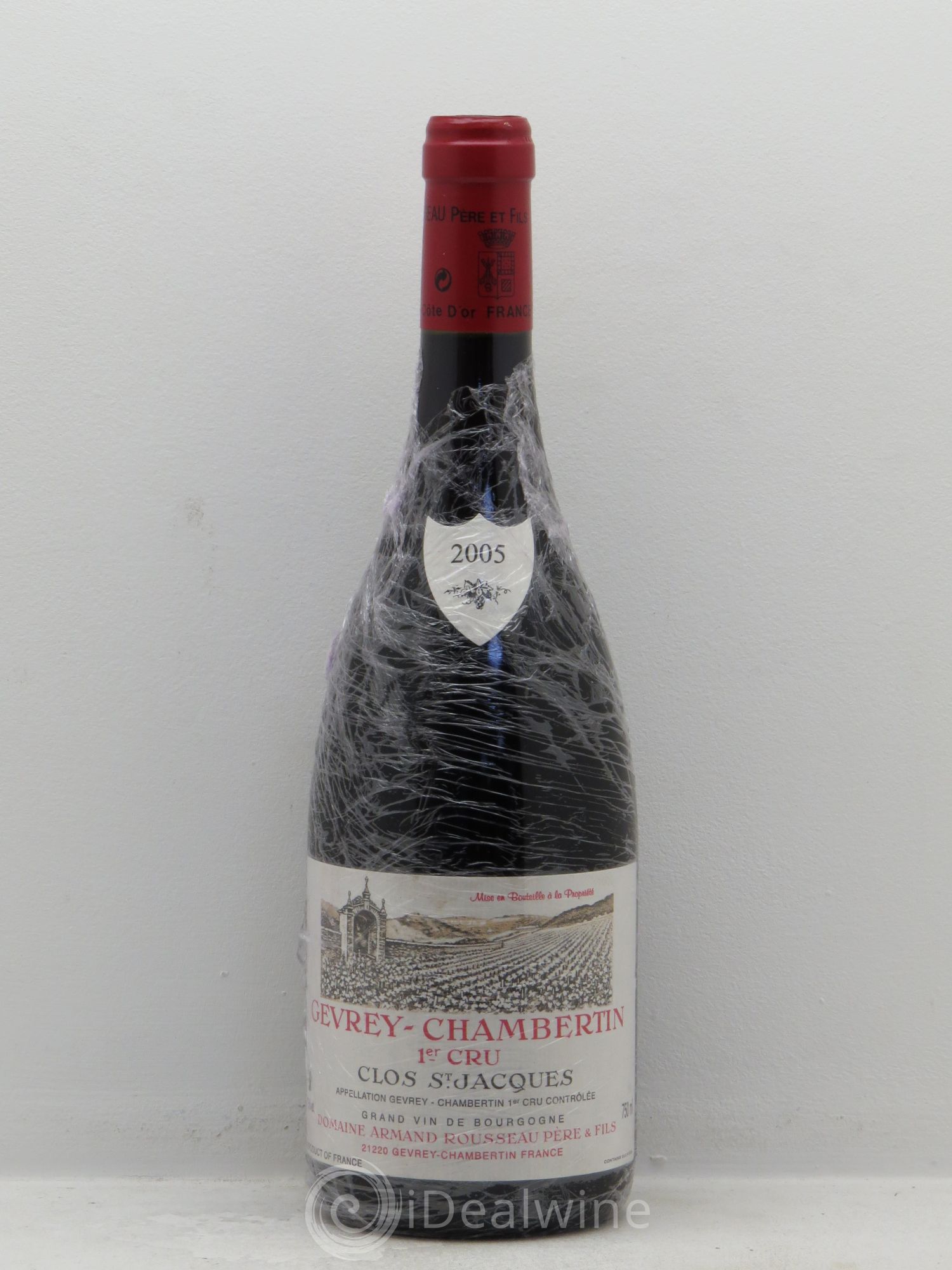 Gevrey-Chambertin 1er Cru Clos Saint-Jacques Armand Rousseau (Domaine) 2005 - Lot de 1 bouteille - 0