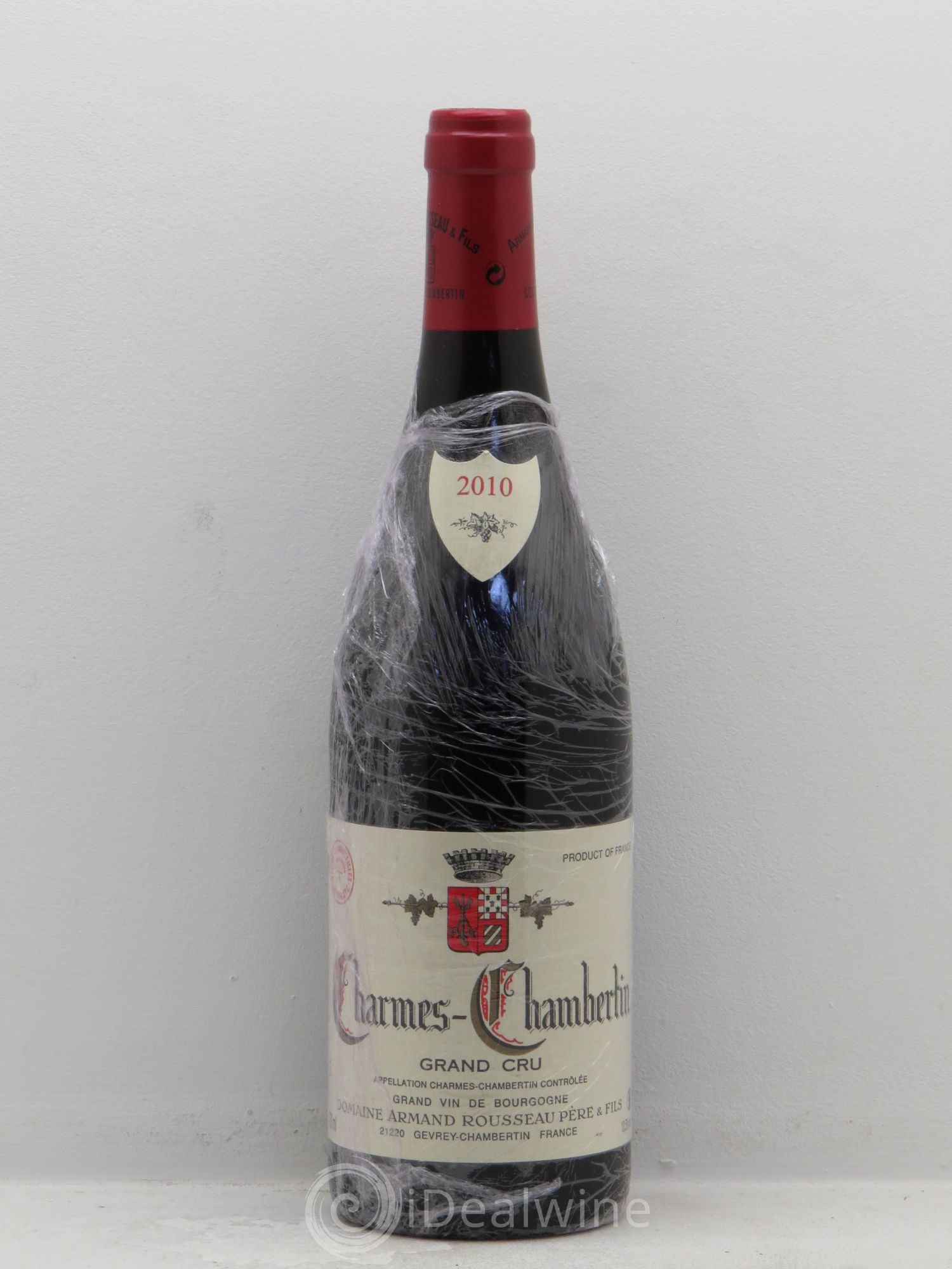 Charmes-Chambertin Grand Cru Armand Rousseau (Domaine) 2010 - Lot de 1 bouteille - 0