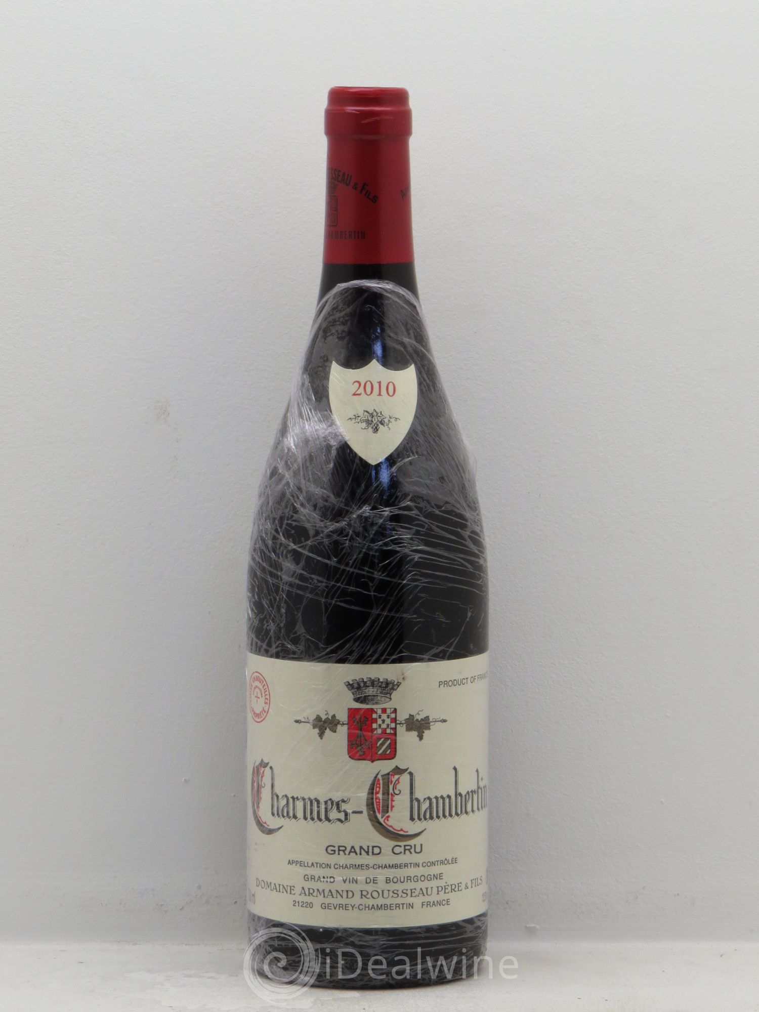 Charmes-Chambertin Grand Cru Armand Rousseau (Domaine) 2010 - Lot de 1 bouteille - 0