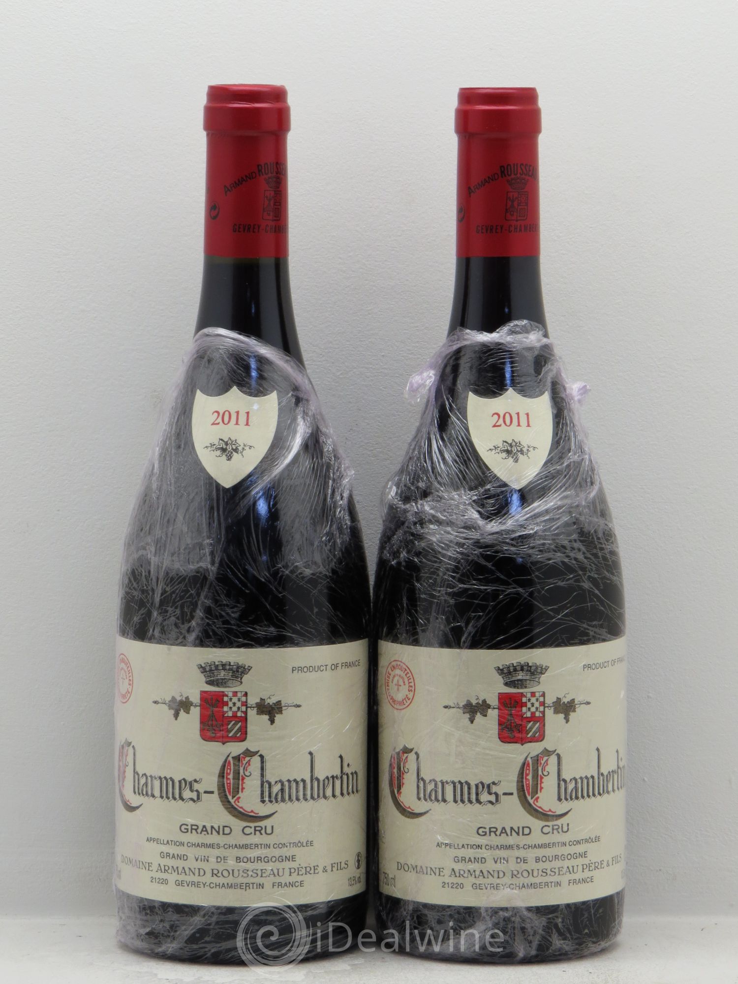 Charmes-Chambertin Grand Cru Armand Rousseau (Domaine) 2011 - Lot de 2 bouteilles - 0