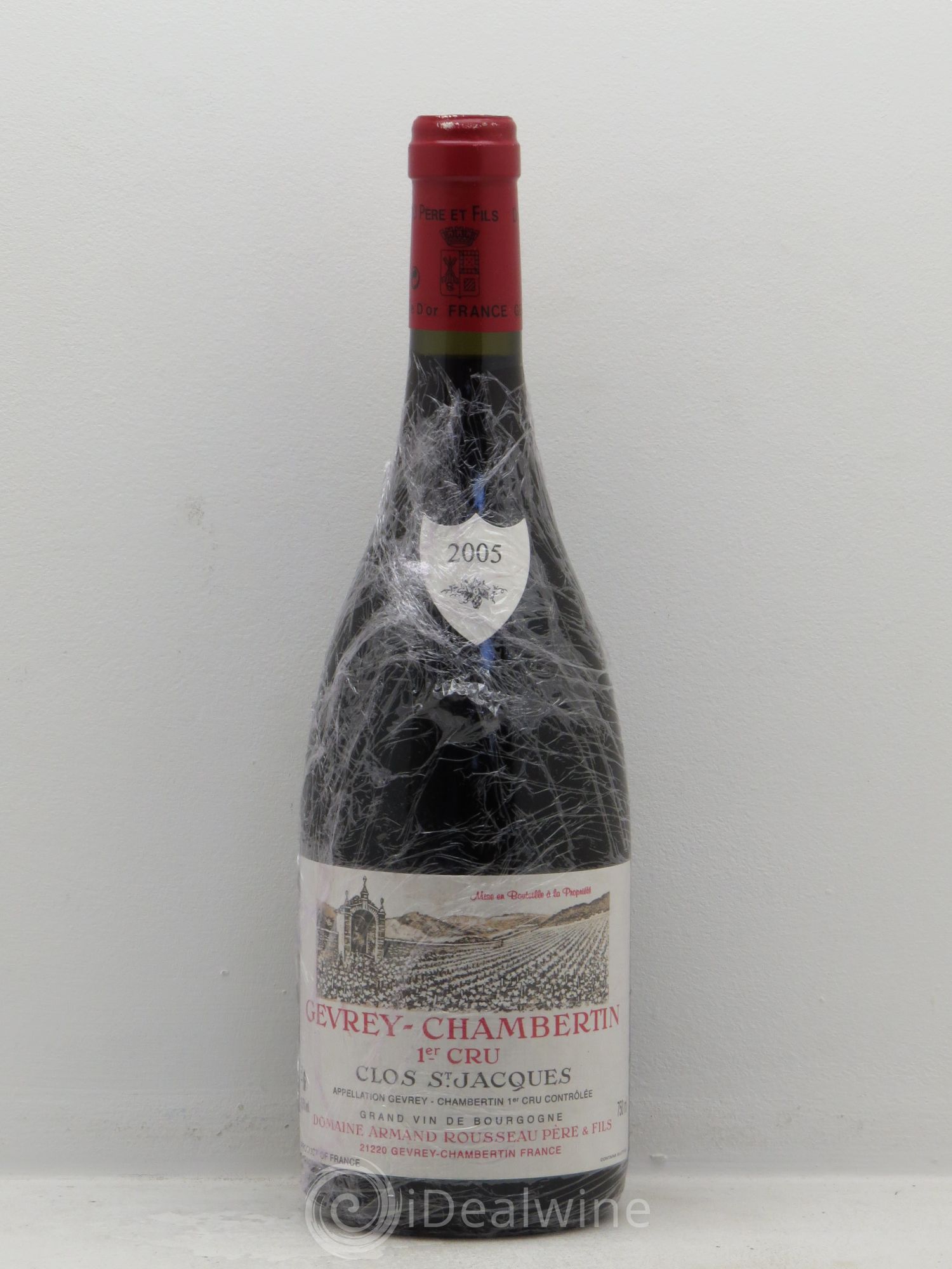 Gevrey-Chambertin 1er Cru Clos Saint-Jacques Armand Rousseau (Domaine) 2005 - Lot de 1 bouteille - 0