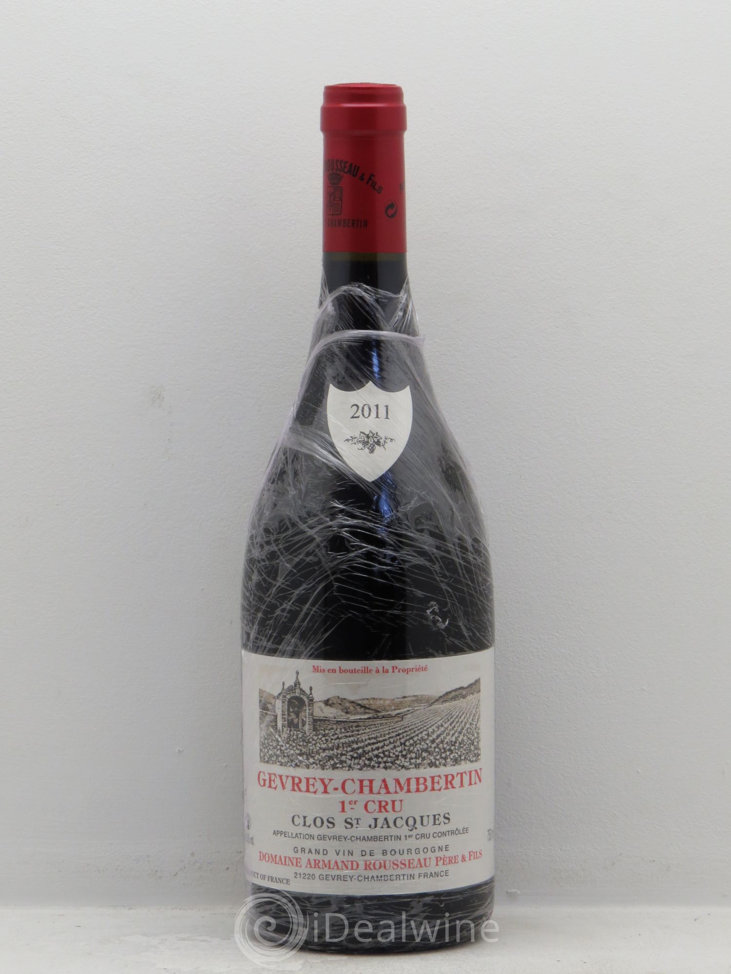 Gevrey-Chambertin 1er Cru Clos Saint-Jacques Armand Rousseau (Domaine) 2011 - Lot de 1 bouteille - 0