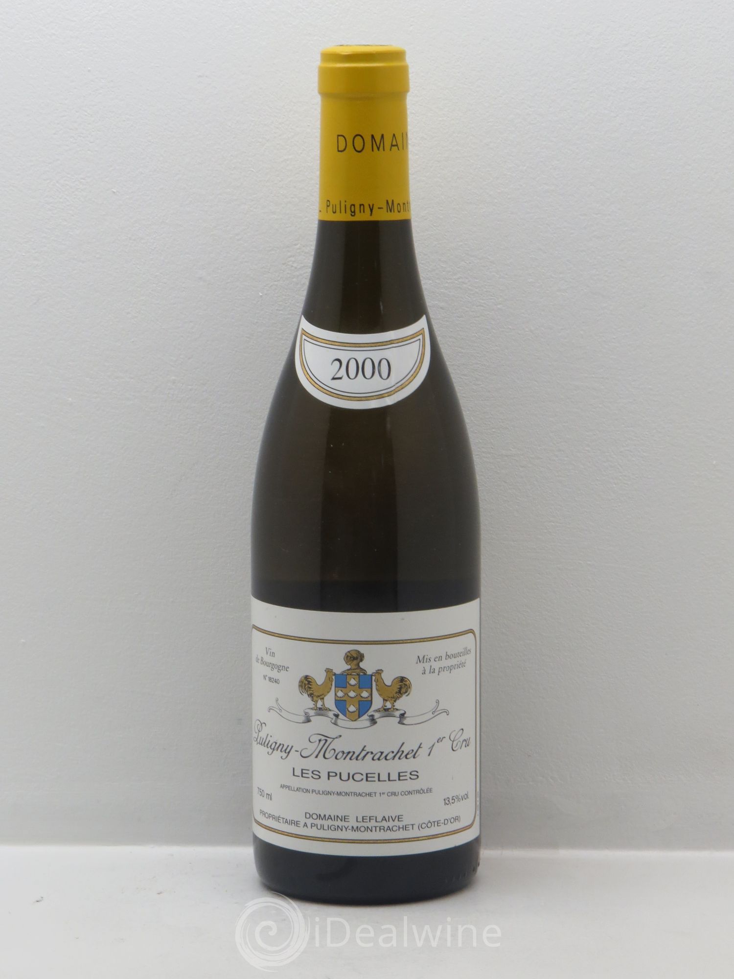 Puligny-Montrachet 1er Cru Les Pucelles Leflaive (Domaine) 2000 - Lot de 1 bouteille - 0