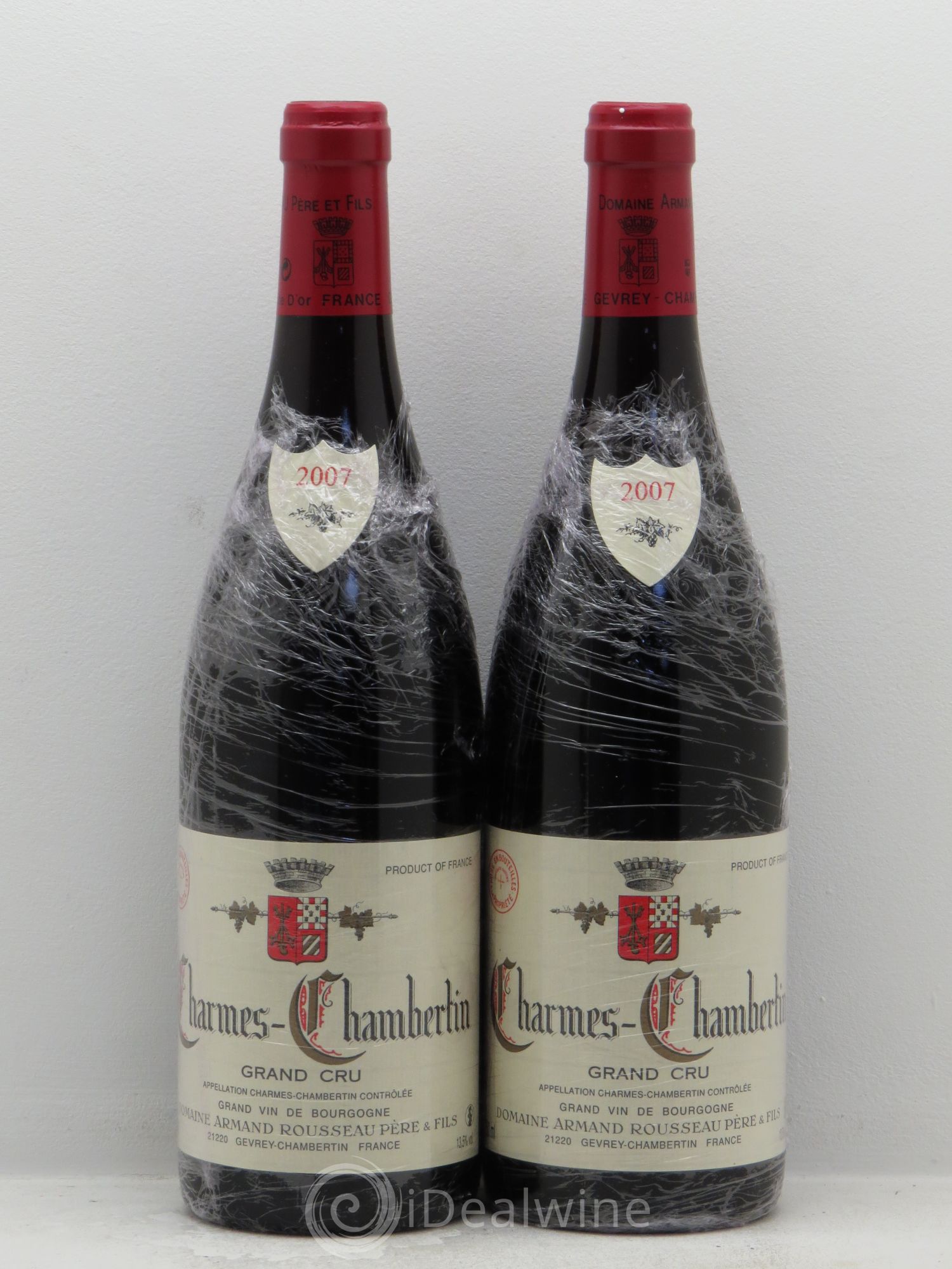 Charmes-Chambertin Grand Cru Armand Rousseau (Domaine) 2007 - Lot de 2 bouteilles - 0