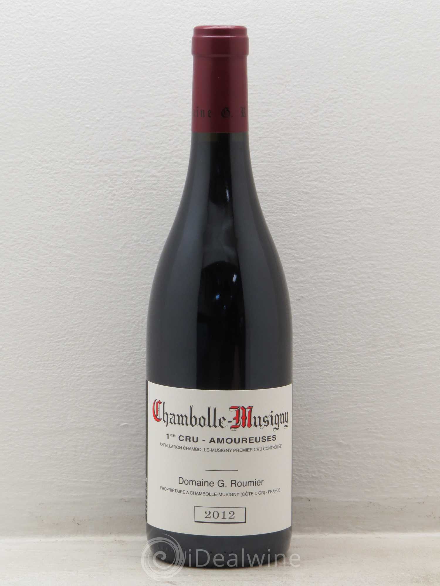 Chambolle-Musigny 1er Cru Les Amoureuses Georges Roumier (Domaine) 2012 - Lot de 1 bouteille - 0