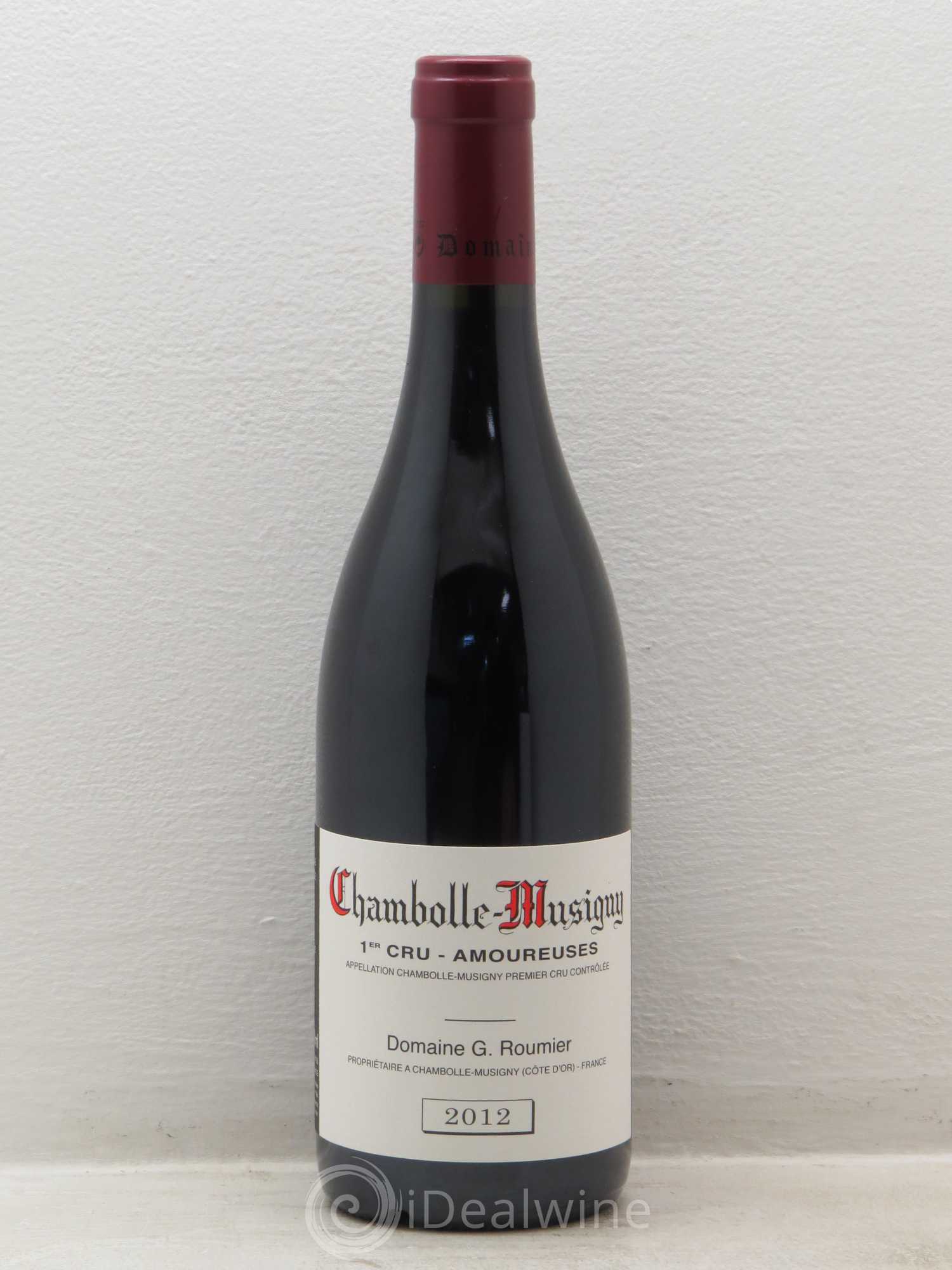 Chambolle-Musigny 1er Cru Les Amoureuses Georges Roumier (Domaine) 2012 - Lot de 1 bouteille - 0