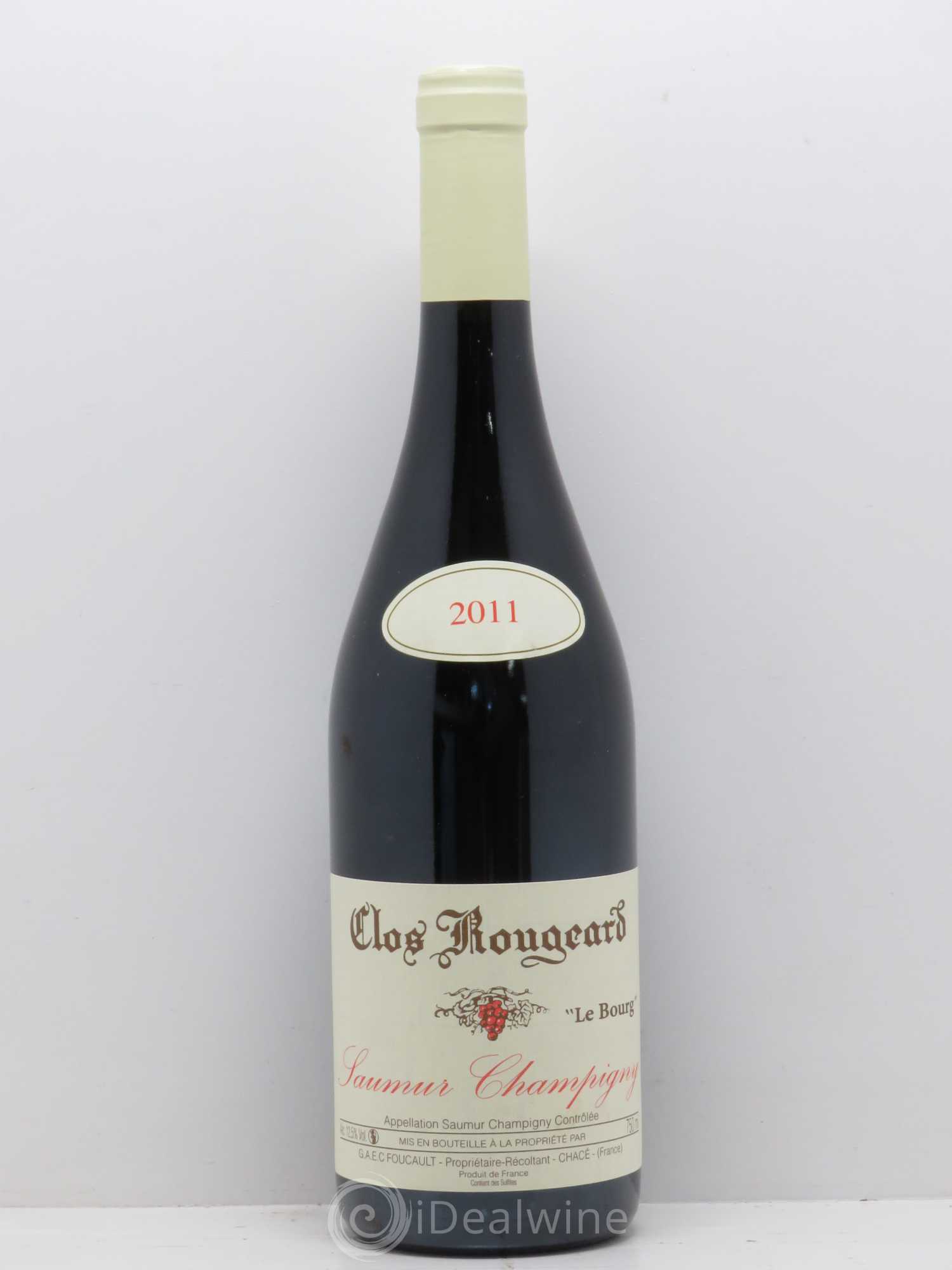 Saumur-Champigny Le Bourg Clos Rougeard 2011 - Lot de 1 bouteille - 0
