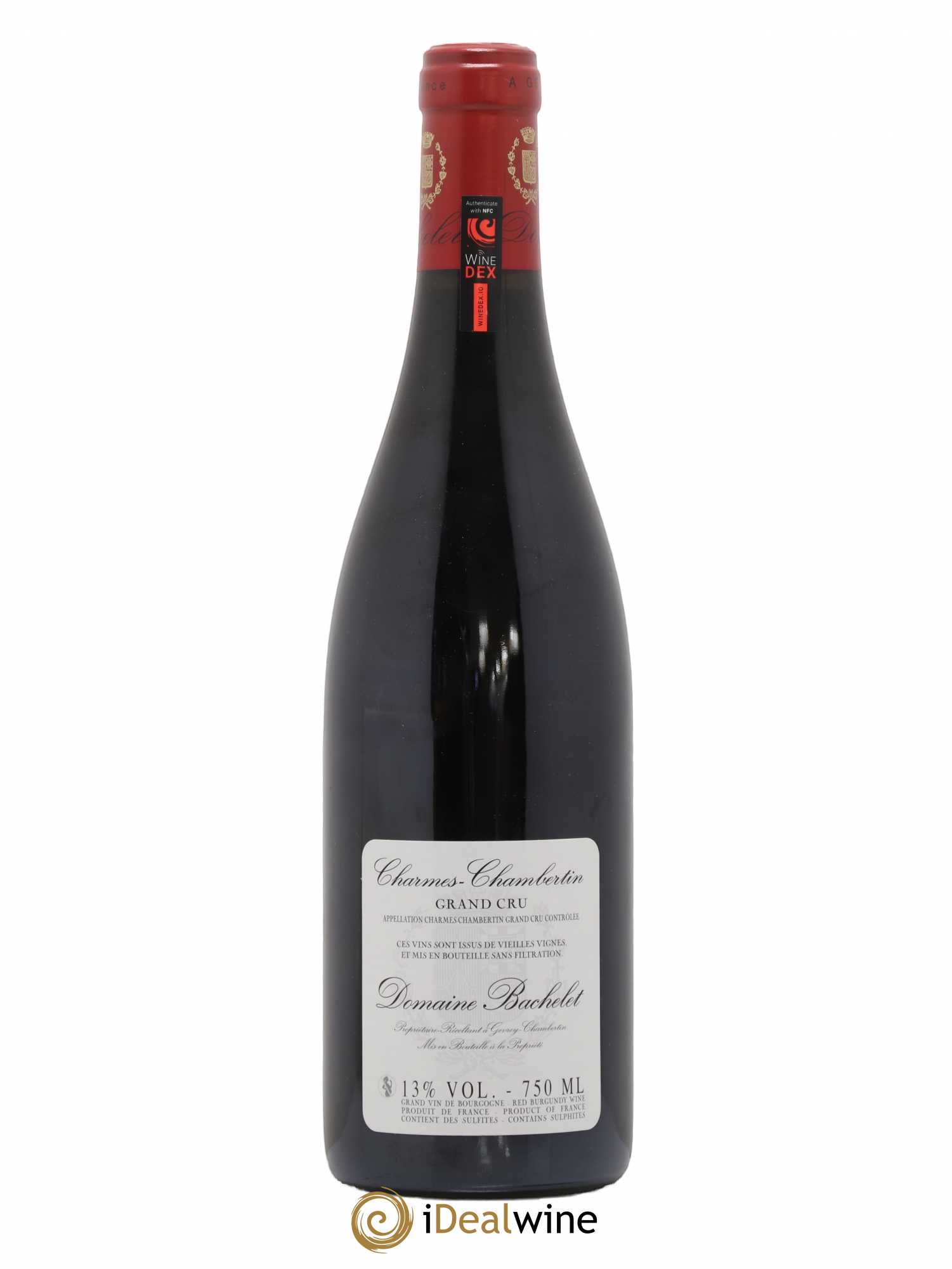 Charmes-Chambertin Grand Cru Vieilles Vignes Denis Bachelet (Domaine) 2019 - Lot de 1 bouteille - 1