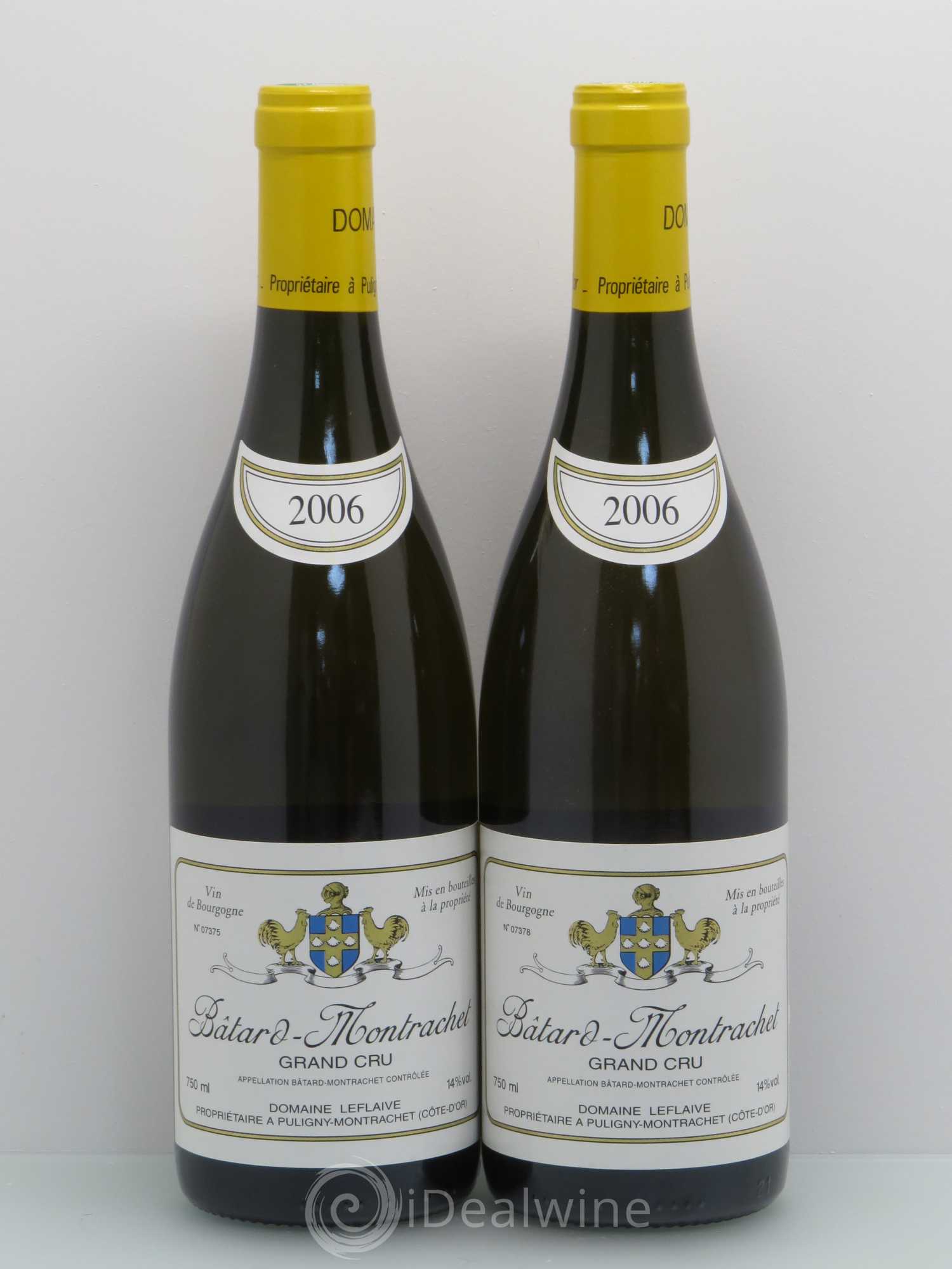 Bâtard-Montrachet Grand Cru Leflaive (Domaine) 2006 - Lot de 2 bouteilles - 0