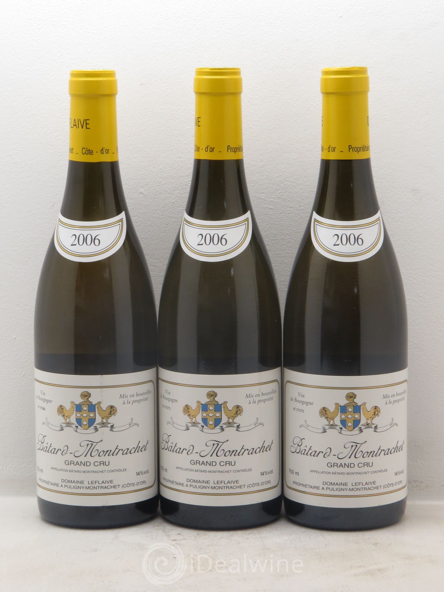 Bâtard-Montrachet Grand Cru Leflaive (Domaine) 2006 - Lot de 3 bouteilles - 0