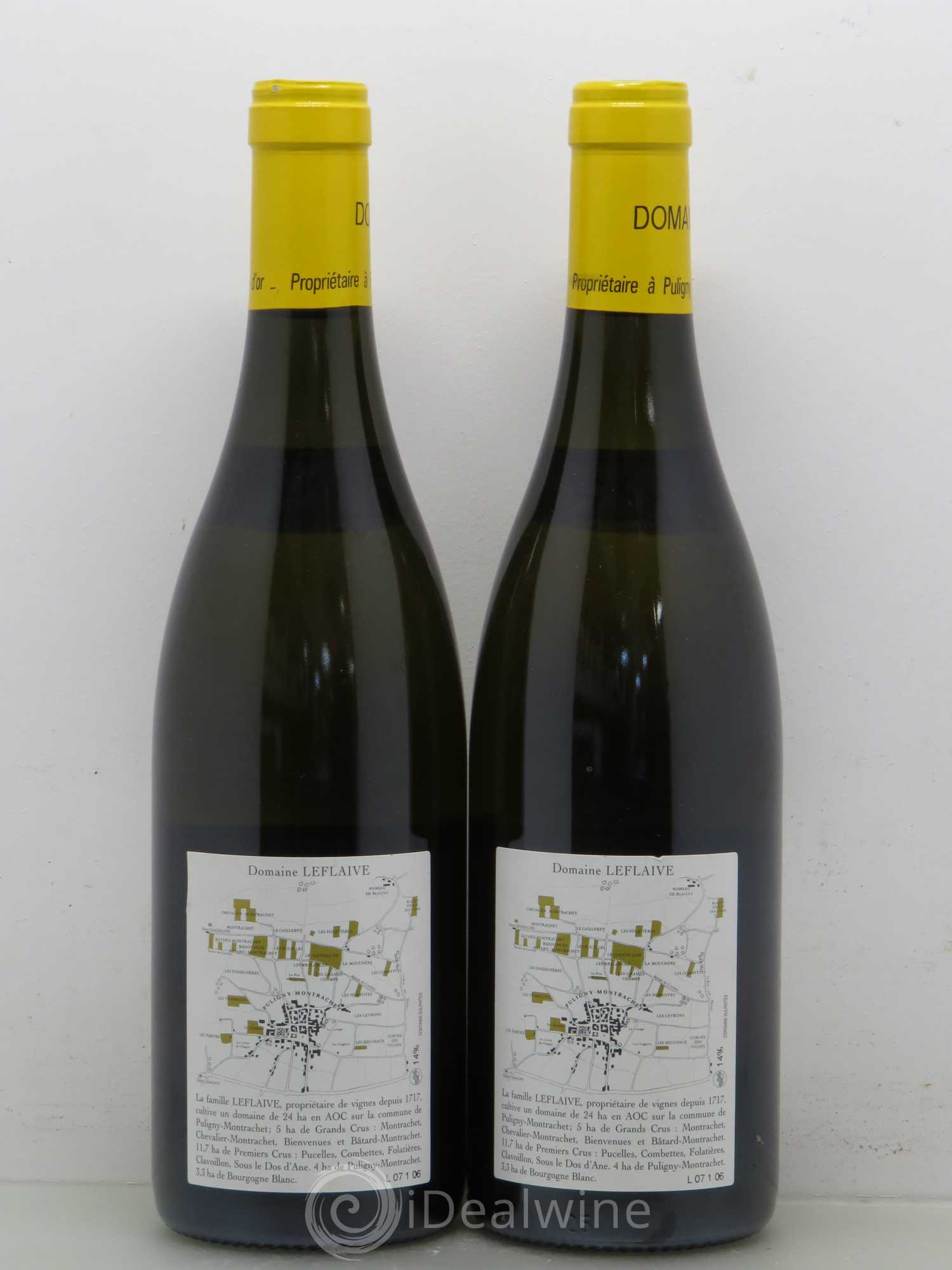 Bienvenues-Bâtard-Montrachet Grand Cru Leflaive (Domaine) 2006 - Lot de 2 bouteilles - 1