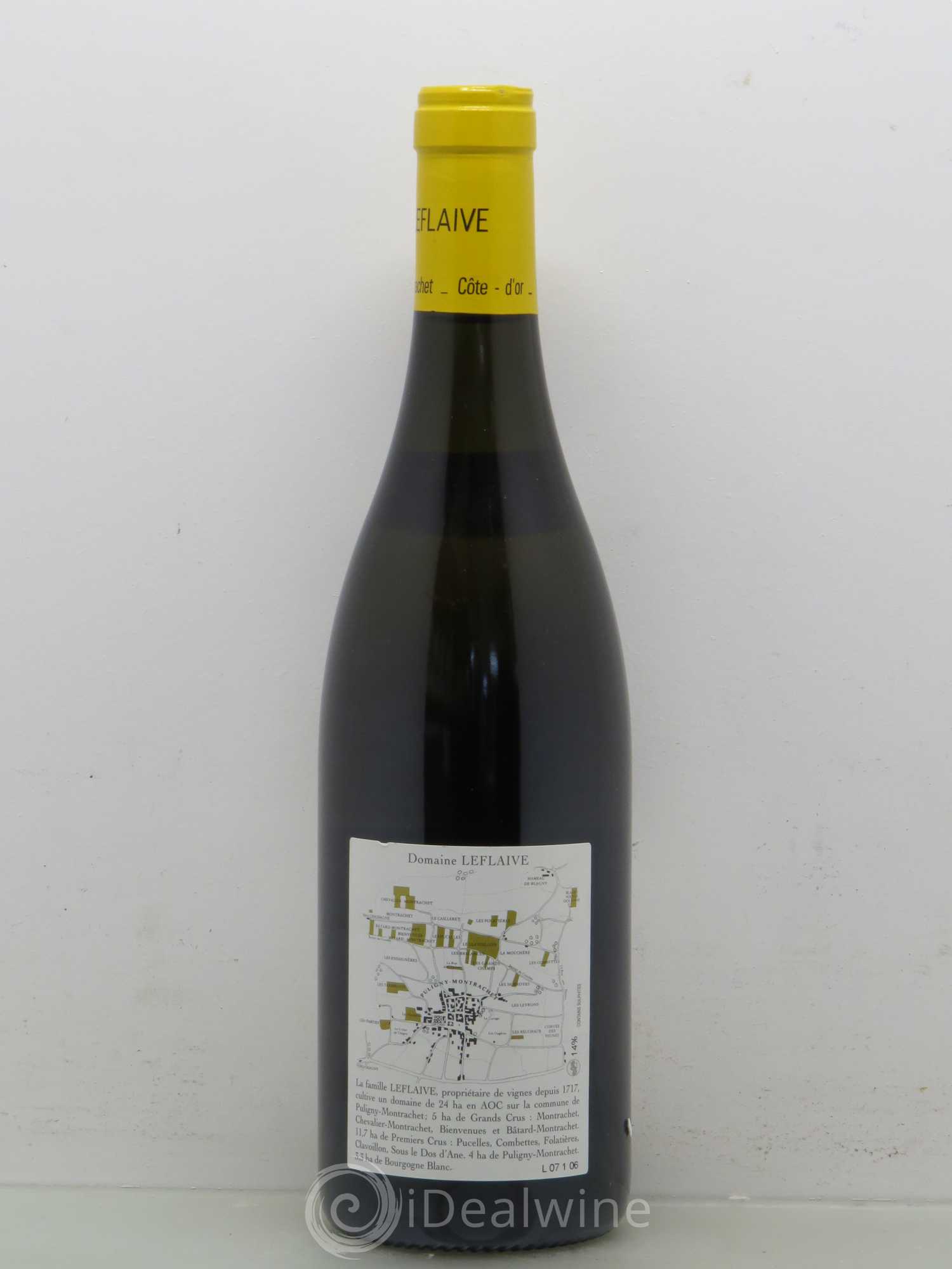 Bienvenues-Bâtard-Montrachet Grand Cru Leflaive (Domaine) 2006 - Lot de 1 bouteille - 1