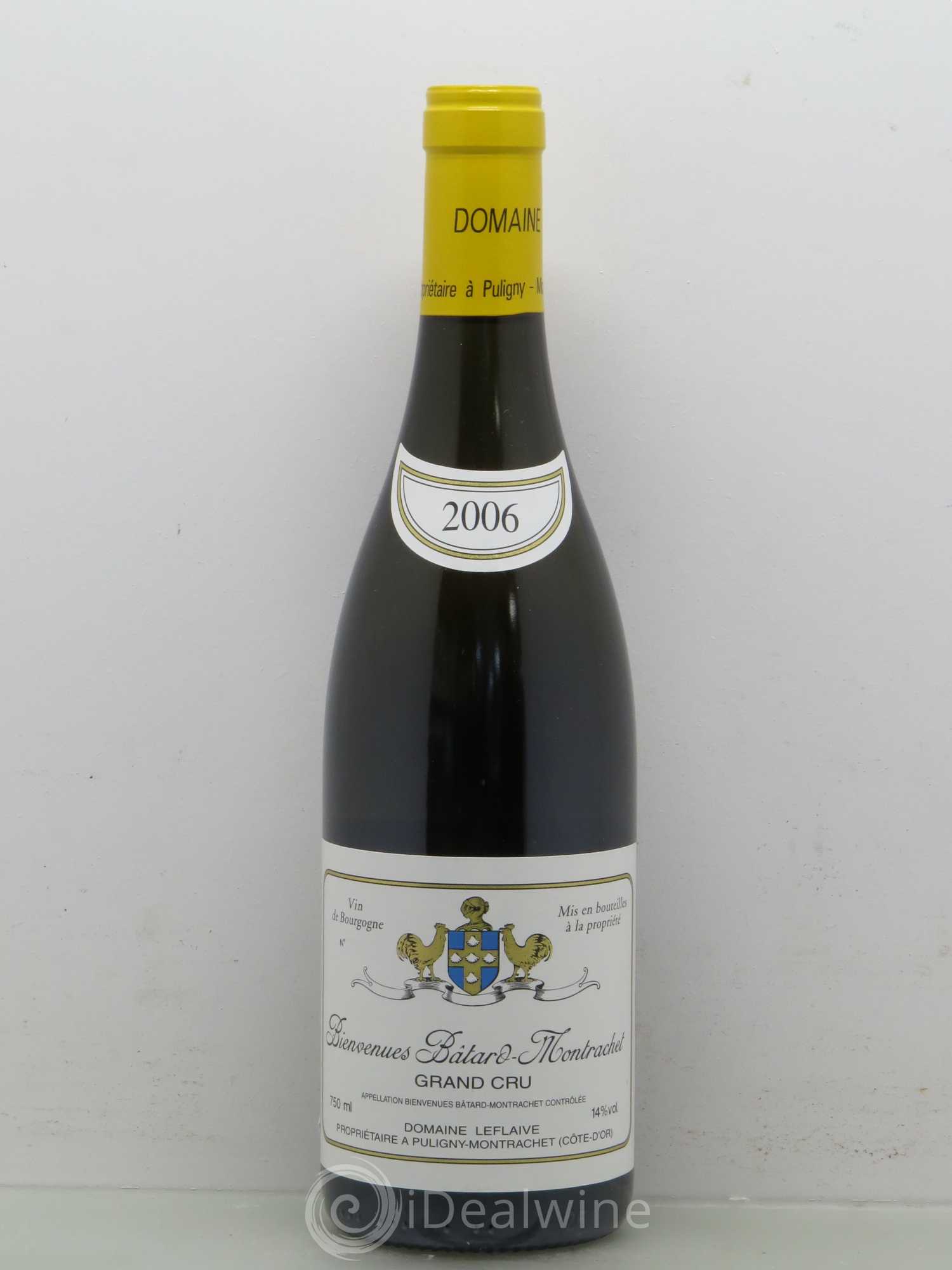 Bienvenues-Bâtard-Montrachet Grand Cru Leflaive (Domaine) 2006 - Lot de 1 bouteille - 0