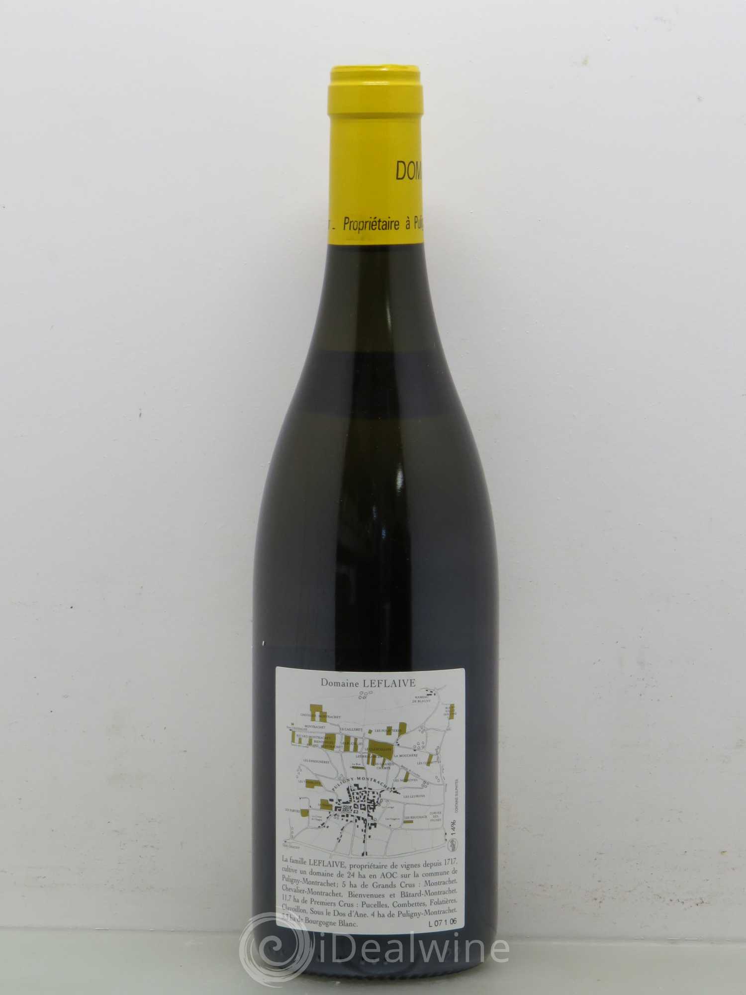 Bienvenues-Bâtard-Montrachet Grand Cru Leflaive (Domaine) 2006 - Lot de 1 bouteille - 1