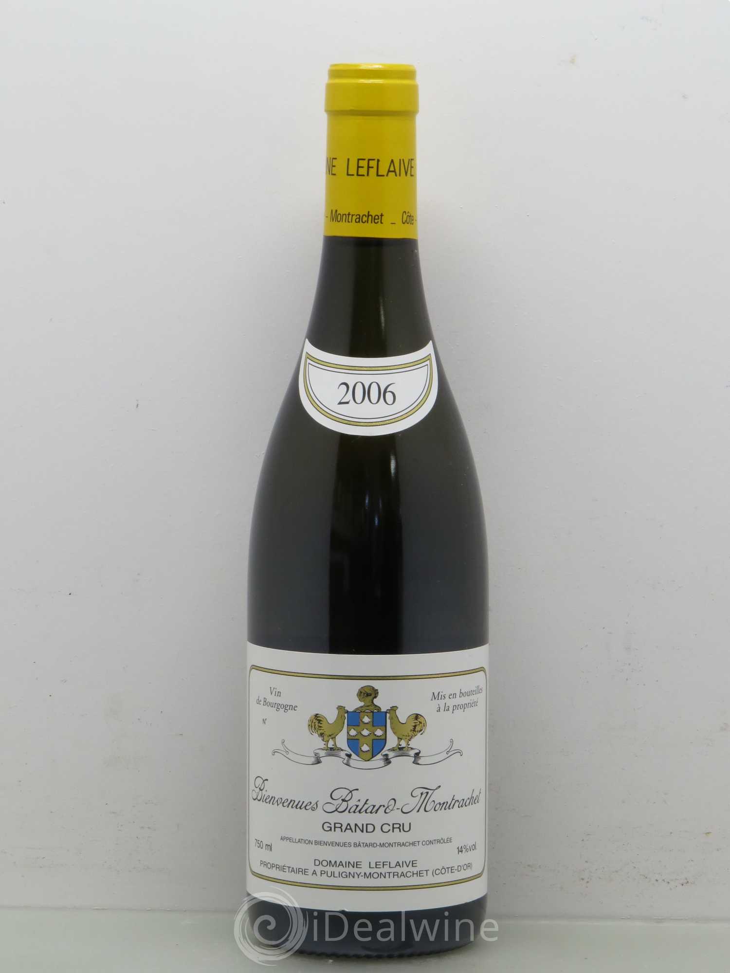 Bienvenues-Bâtard-Montrachet Grand Cru Leflaive (Domaine) 2006 - Lot de 1 bouteille - 0