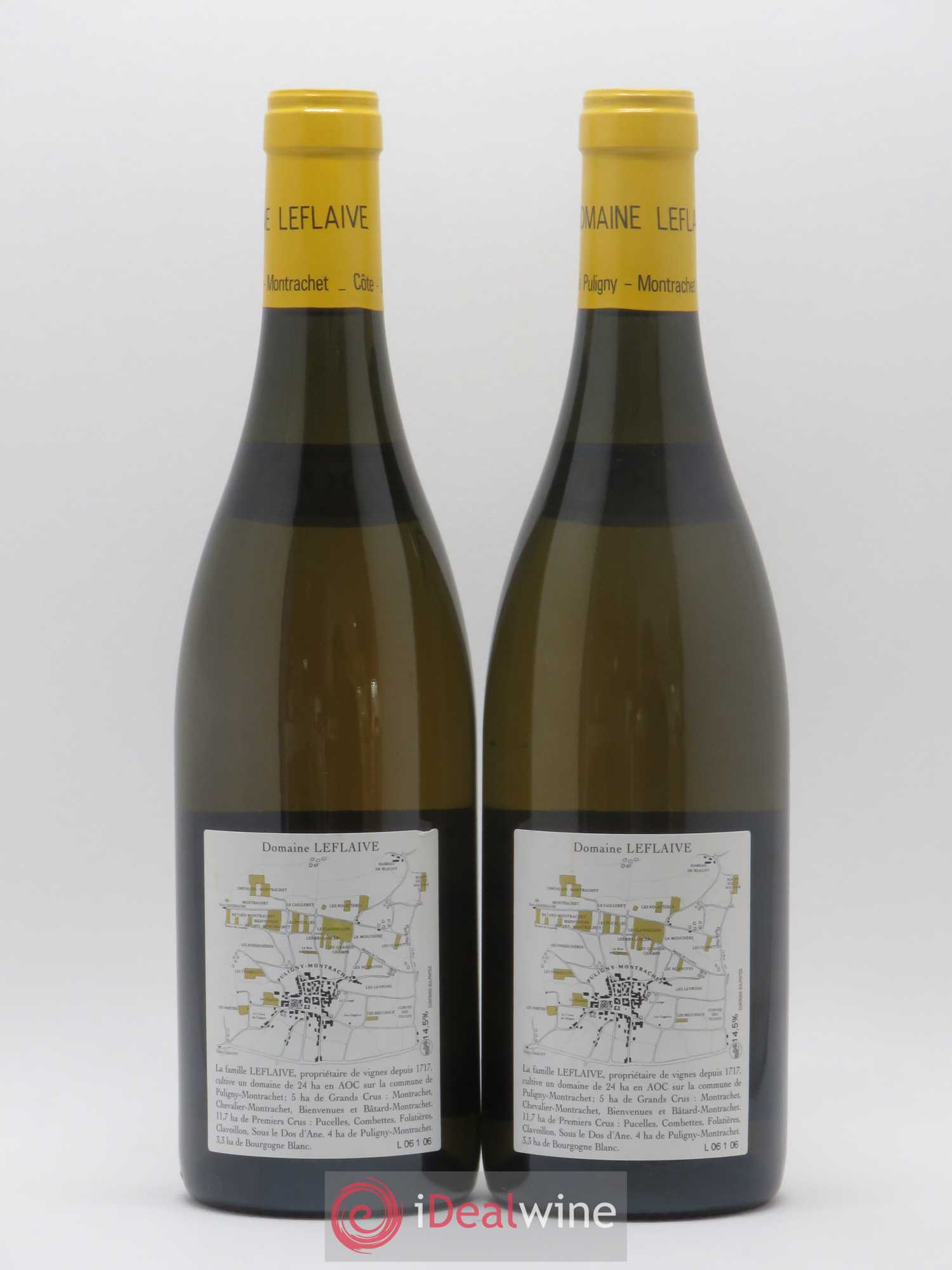 Puligny-Montrachet 1er Cru Les Pucelles Leflaive (Domaine) 2006 - Lot de 2 bouteilles - 1
