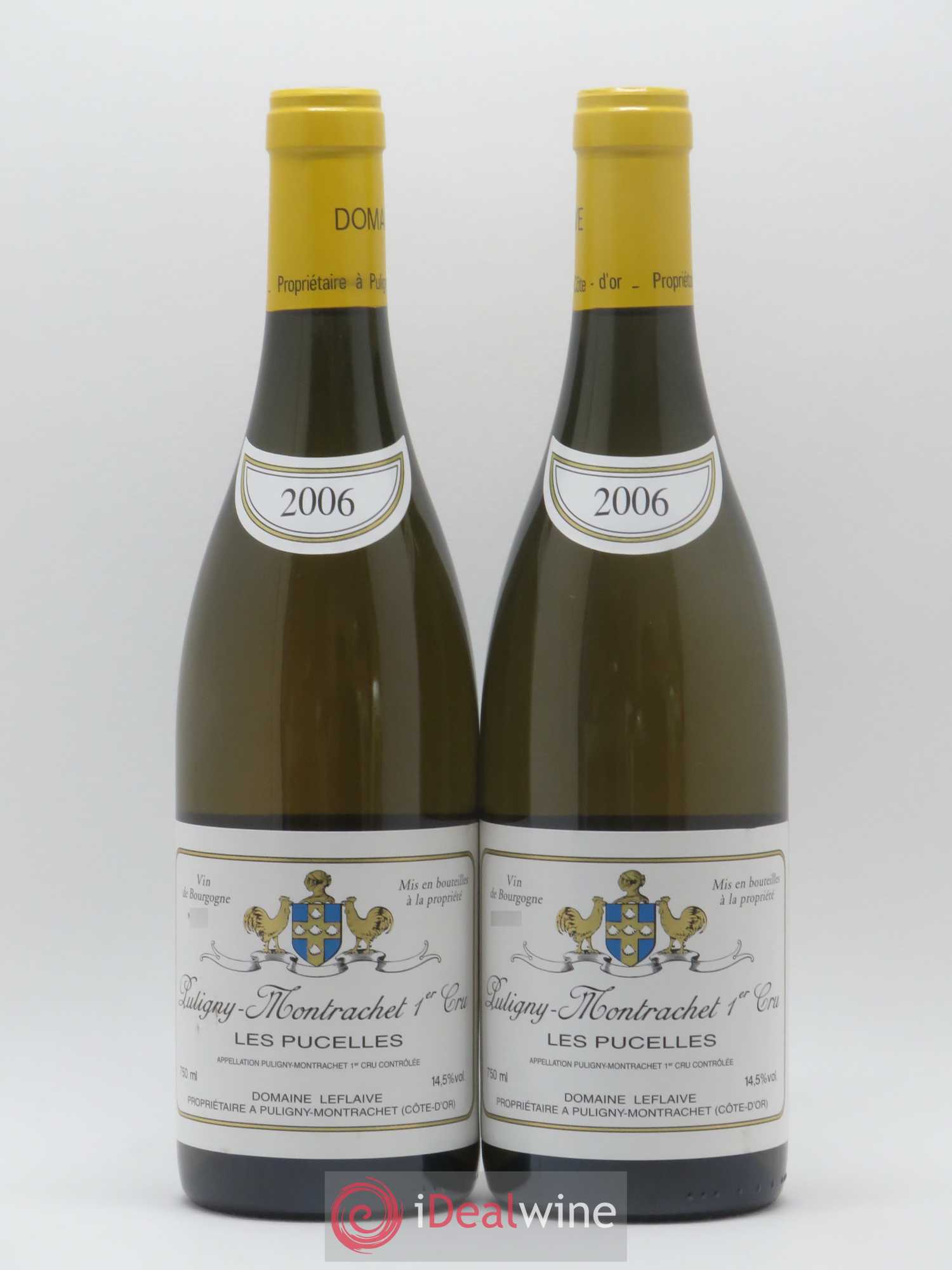 Puligny-Montrachet 1er Cru Les Pucelles Leflaive (Domaine) 2006 - Lot de 2 bouteilles - 0