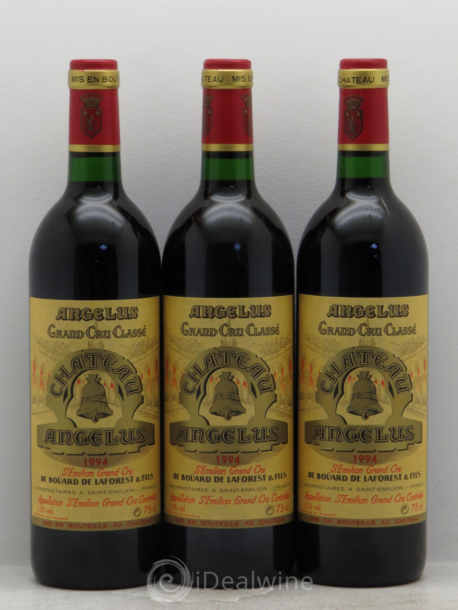 Château Angélus 1er Grand Cru Classé A 1994 - Lot de 12 bouteilles - 4