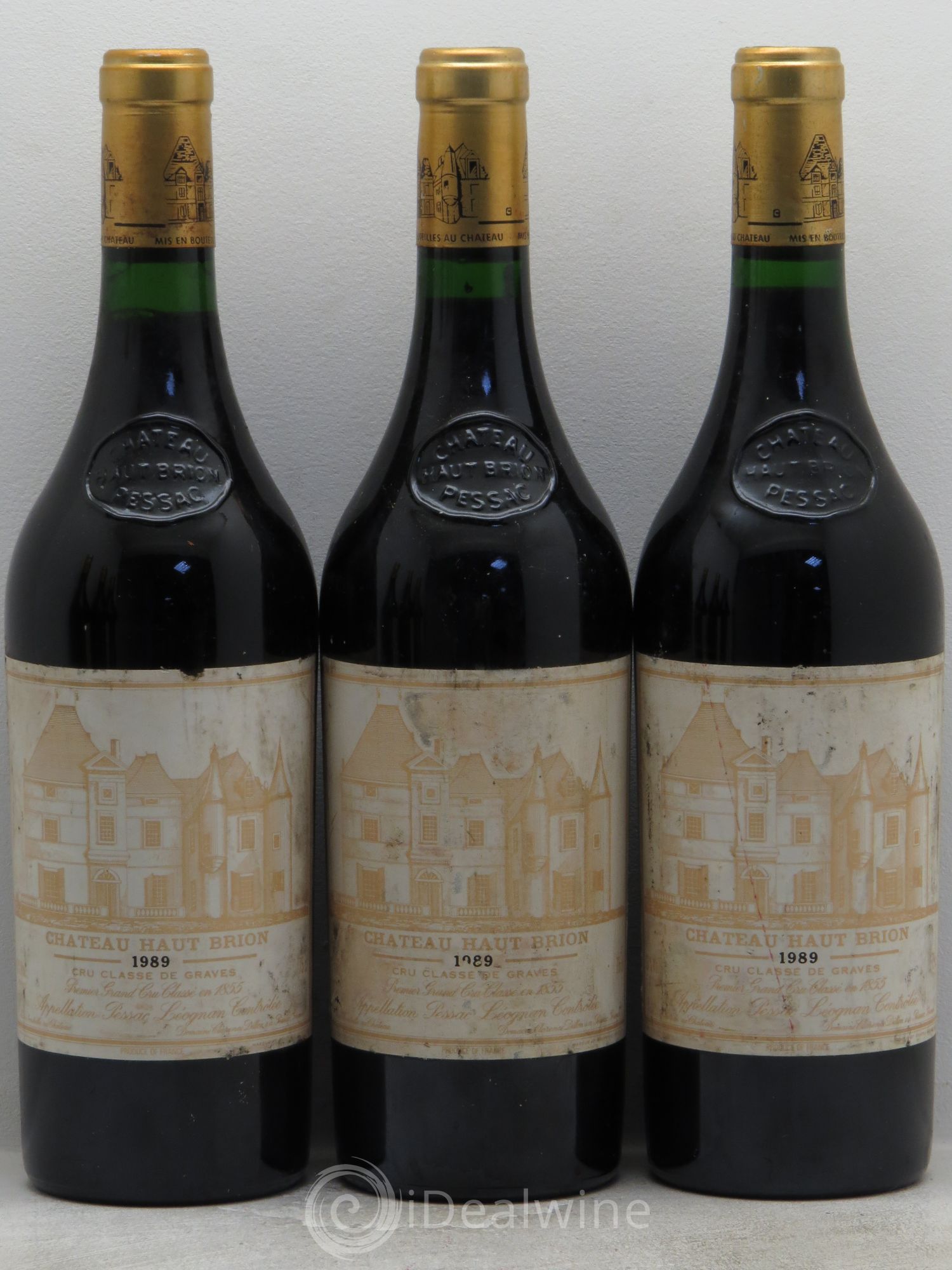 Château Haut Brion 1er Grand Cru Classé 1989 - Lot de 6 bouteilles - 1