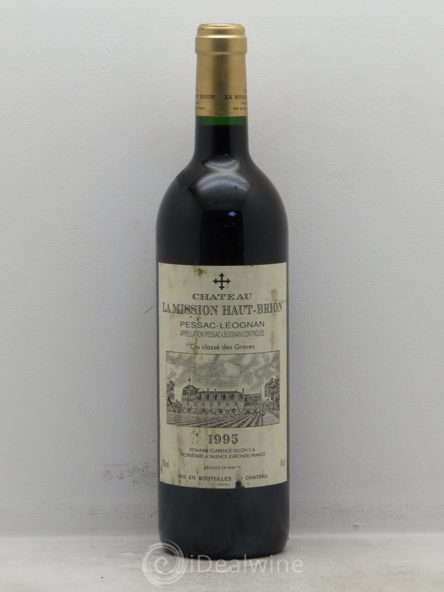 Château la Mission Haut-Brion Cru Classé de Graves 1995 - Lot de 1 bouteille - 0