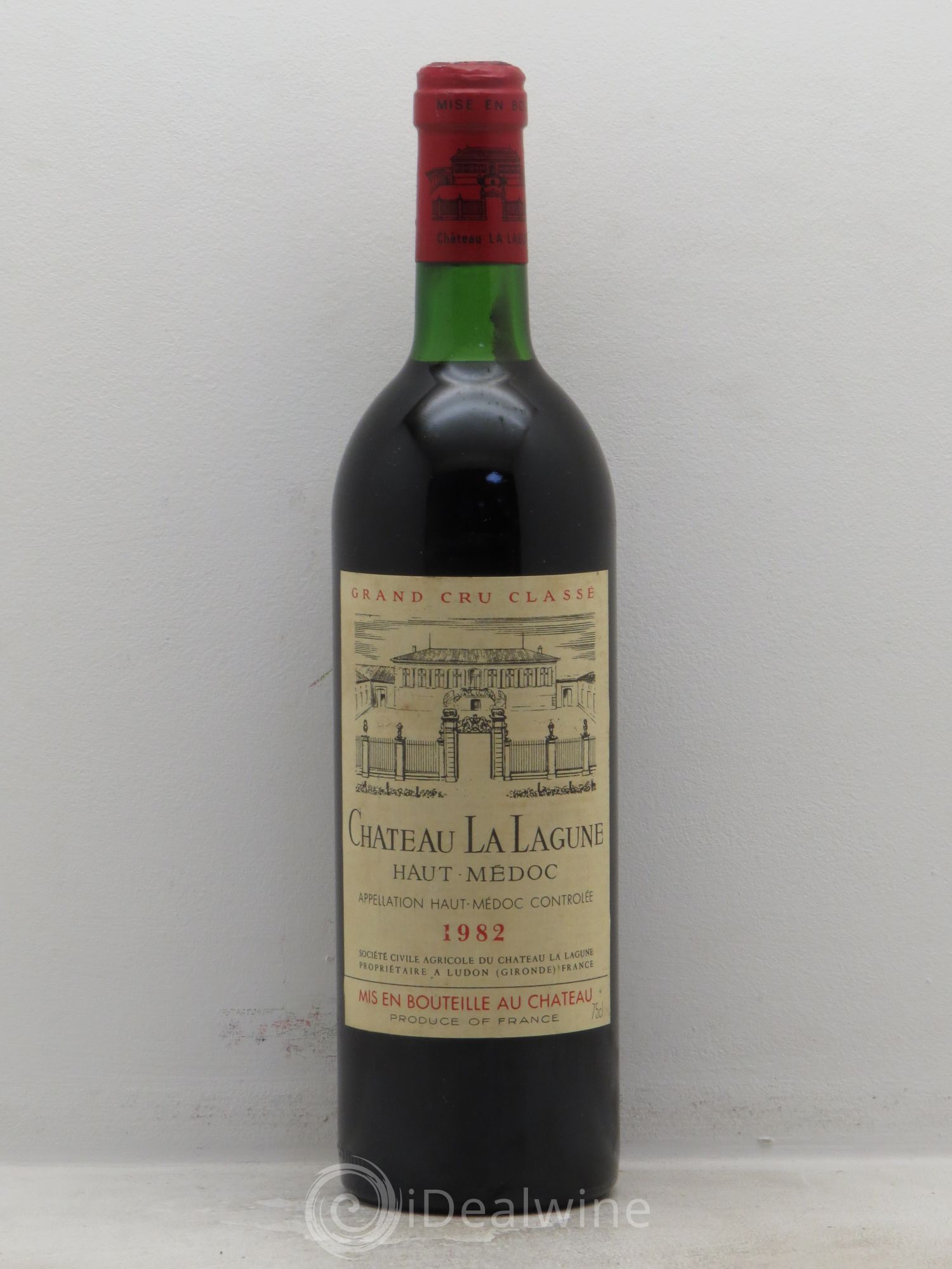 Château la Lagune 3ème Grand Cru Classé 1982 - Lot de 1 bouteille - 0