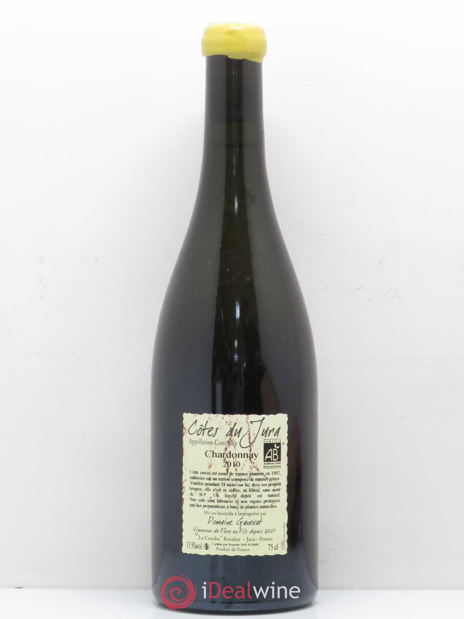 Côtes du Jura Les Chalasses Vieilles Vignes Jean-François Ganevat (Domaine) 2010 - Lot de 1 bouteille - 1