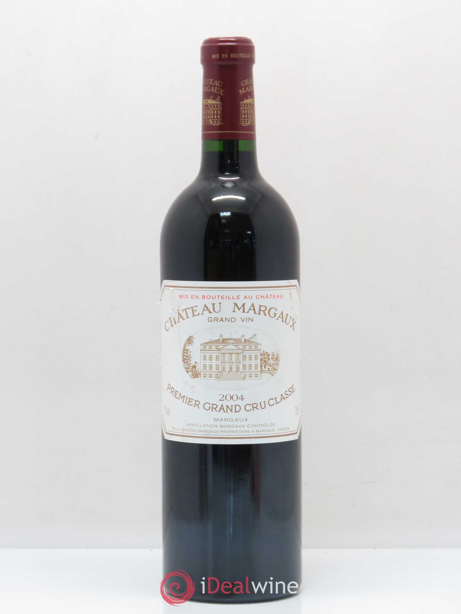 Château Margaux 1er Grand Cru Classé 2004 - Lot de 1 bouteille - 0