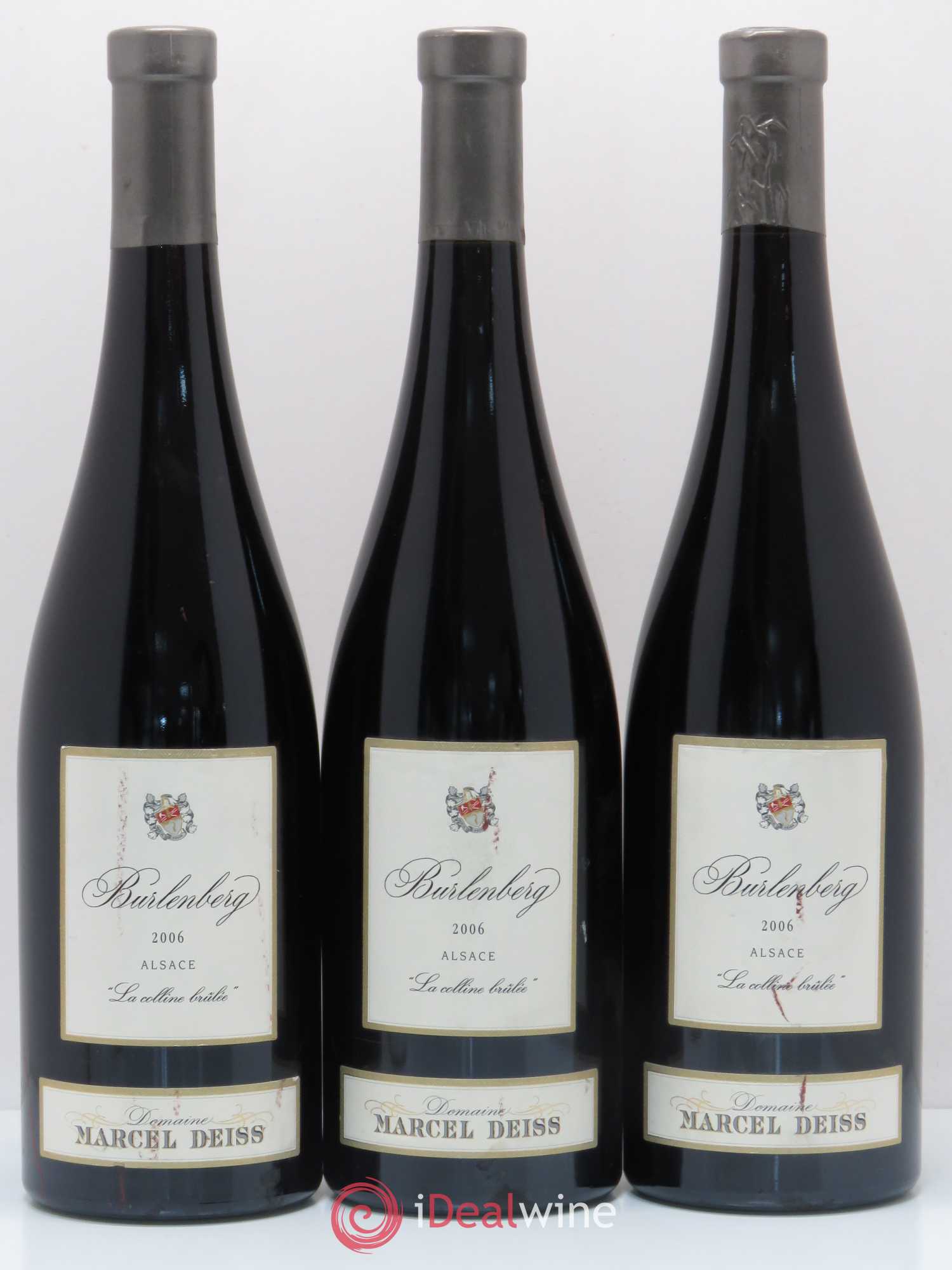 Alsace Burlenberg Marcel Deiss (Domaine) 2006 - Lot de 3 bouteilles - 0