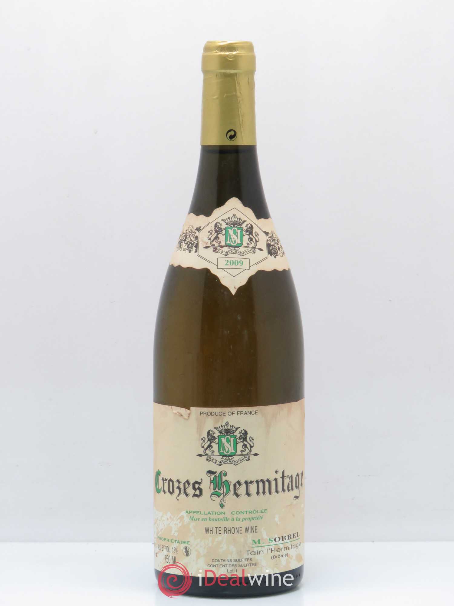 Crozes-Hermitage Sorrel 2009 - Posten von 1 Flasche - 0
