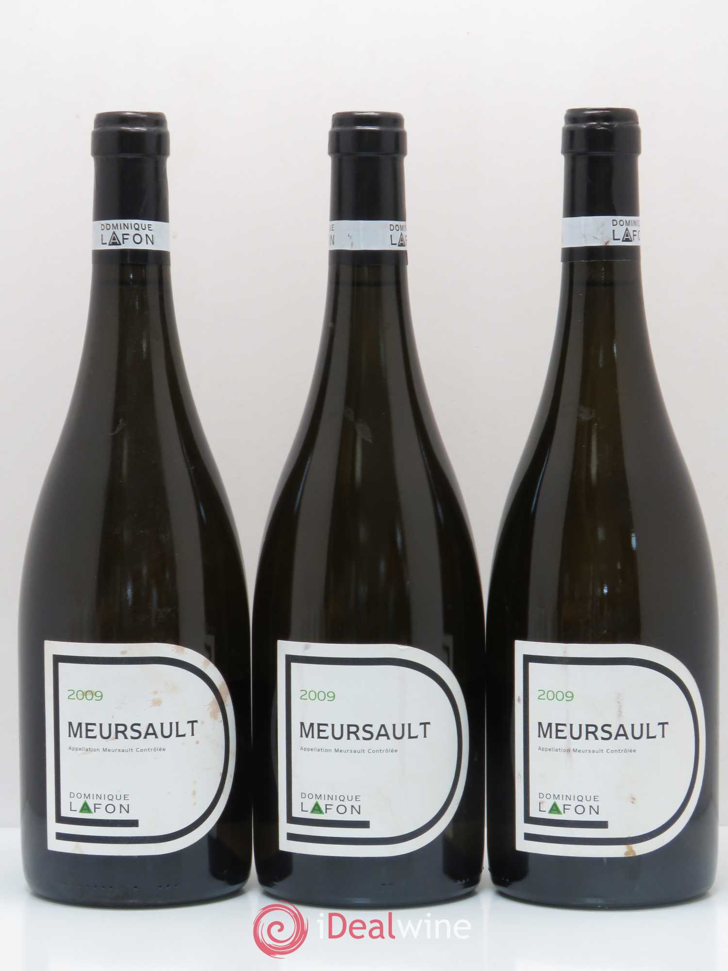Meursault Dominique Lafon 2009 - Lot de 3 bouteilles - 0