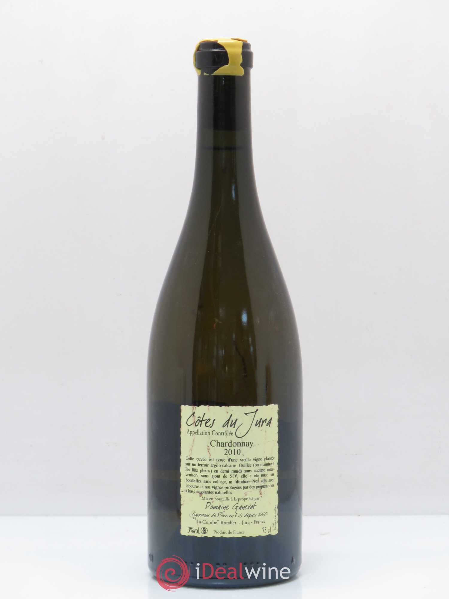 Côtes du Jura Les Chamois du Paradis Jean-François Ganevat (Domaine) 2010 - Lot de 1 bouteille - 1