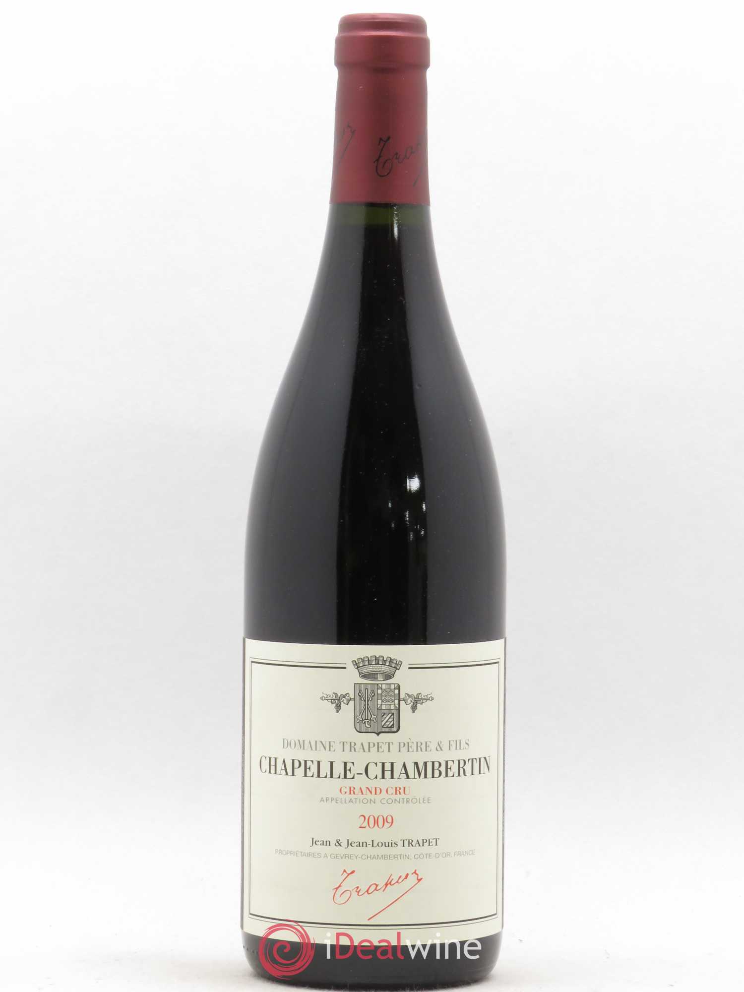 Chapelle-Chambertin Grand Cru Domaine Trapet 2009 - Lot de 1 bouteille - 0