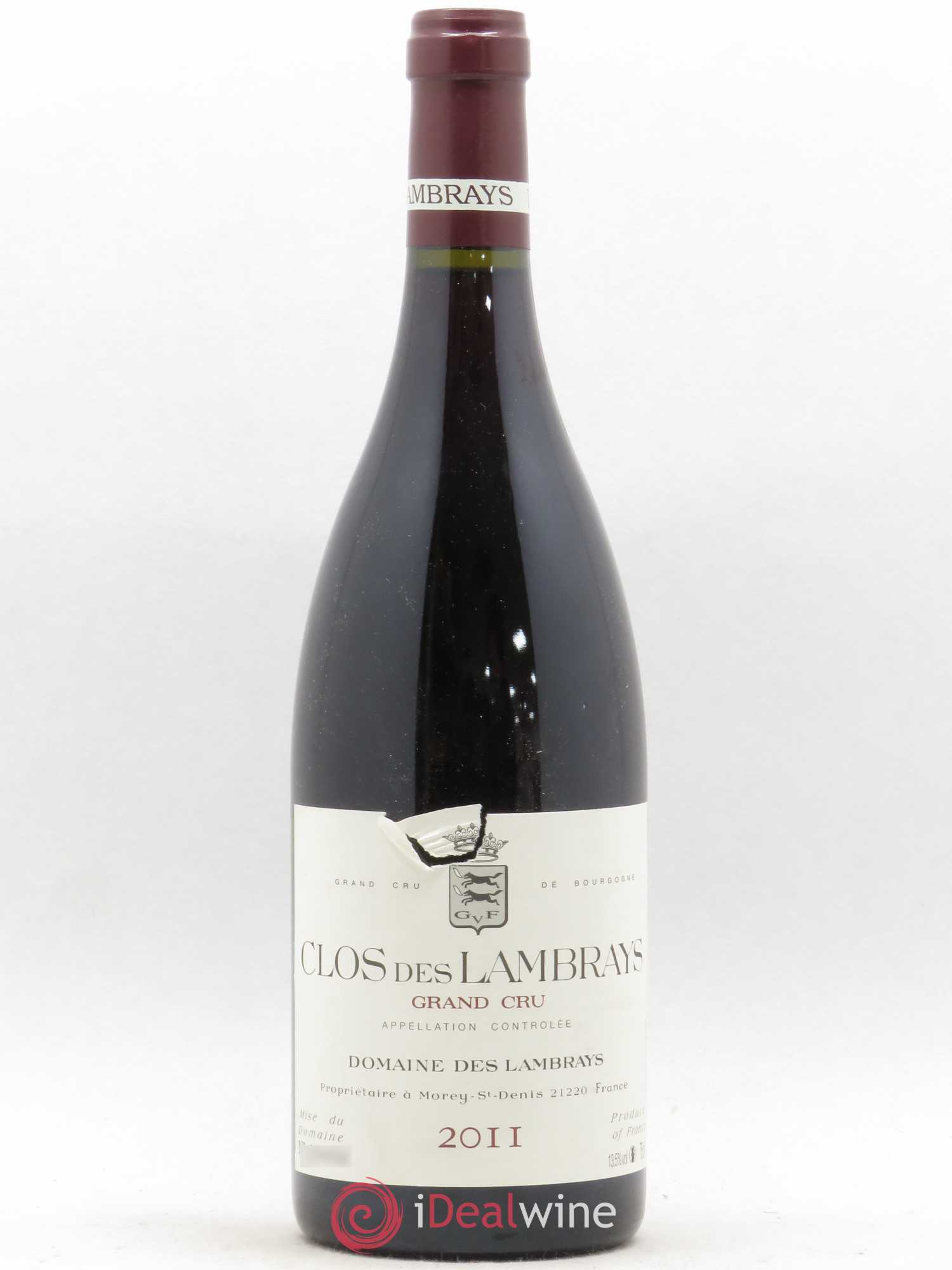Clos des Lambrays Grand Cru Domaine des Lambrays 2011 - Lot de 1 bouteille - 0