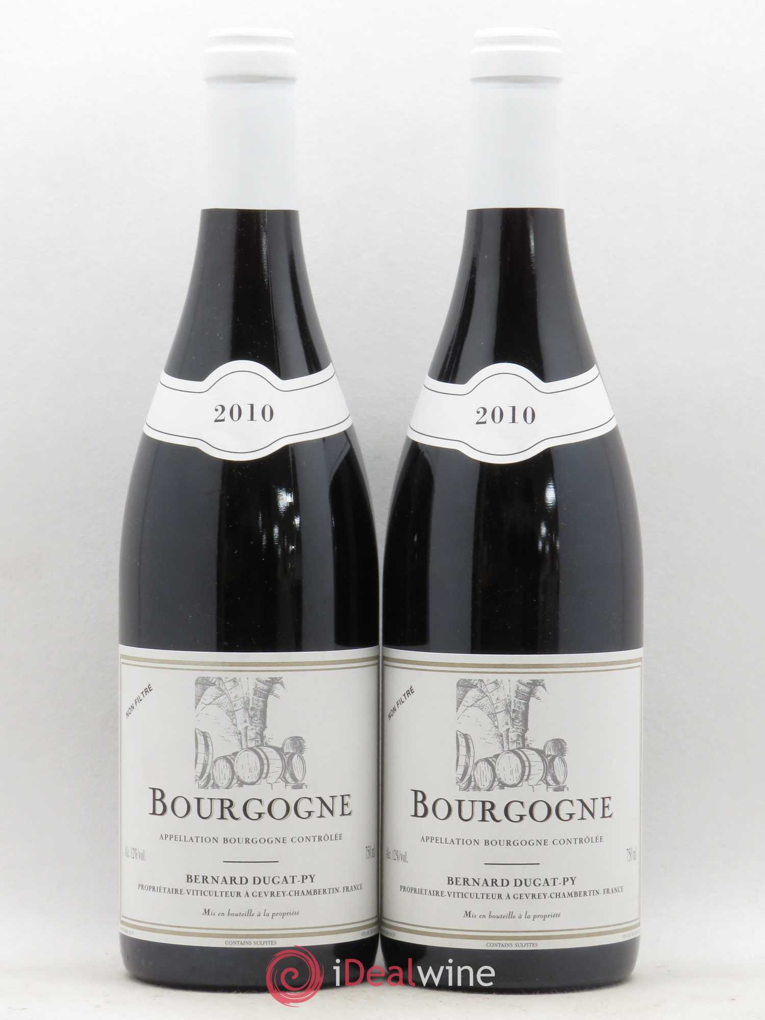 Bourgogne Dugat-Py 2010 - Lot de 2 bouteilles - 0