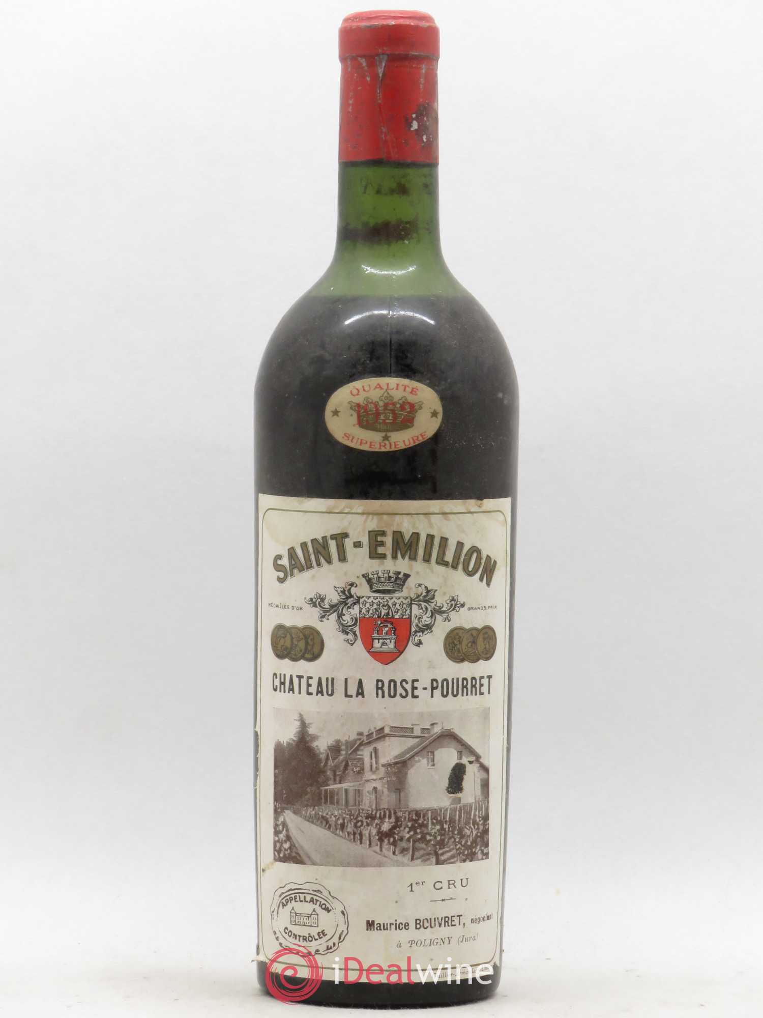 Château la Rose Pourret 1952 - Lot de 1 bouteille - 0