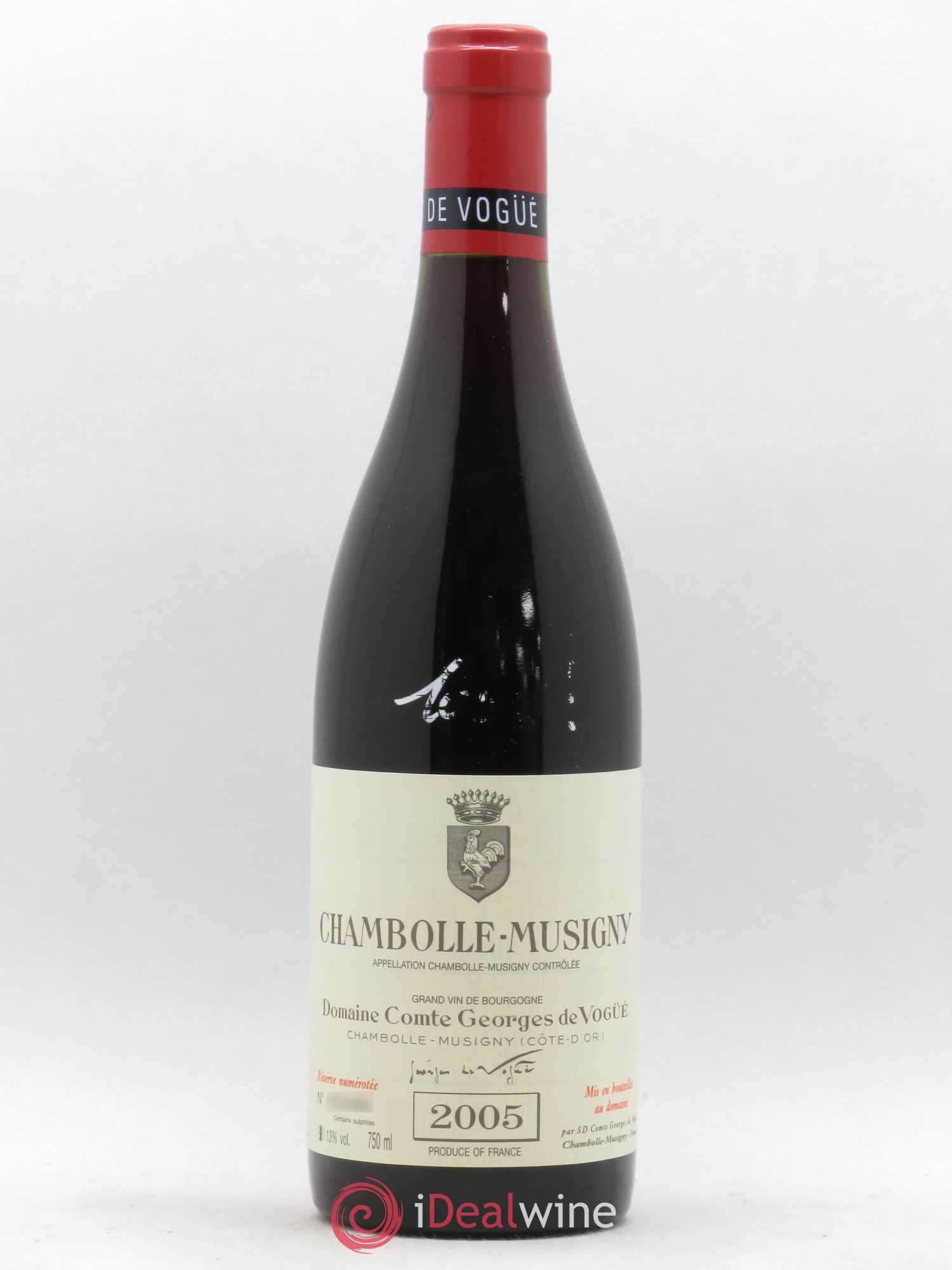 Chambolle-Musigny Comte Georges de Vogüé 2005 - Lot de 1 bouteille - 0