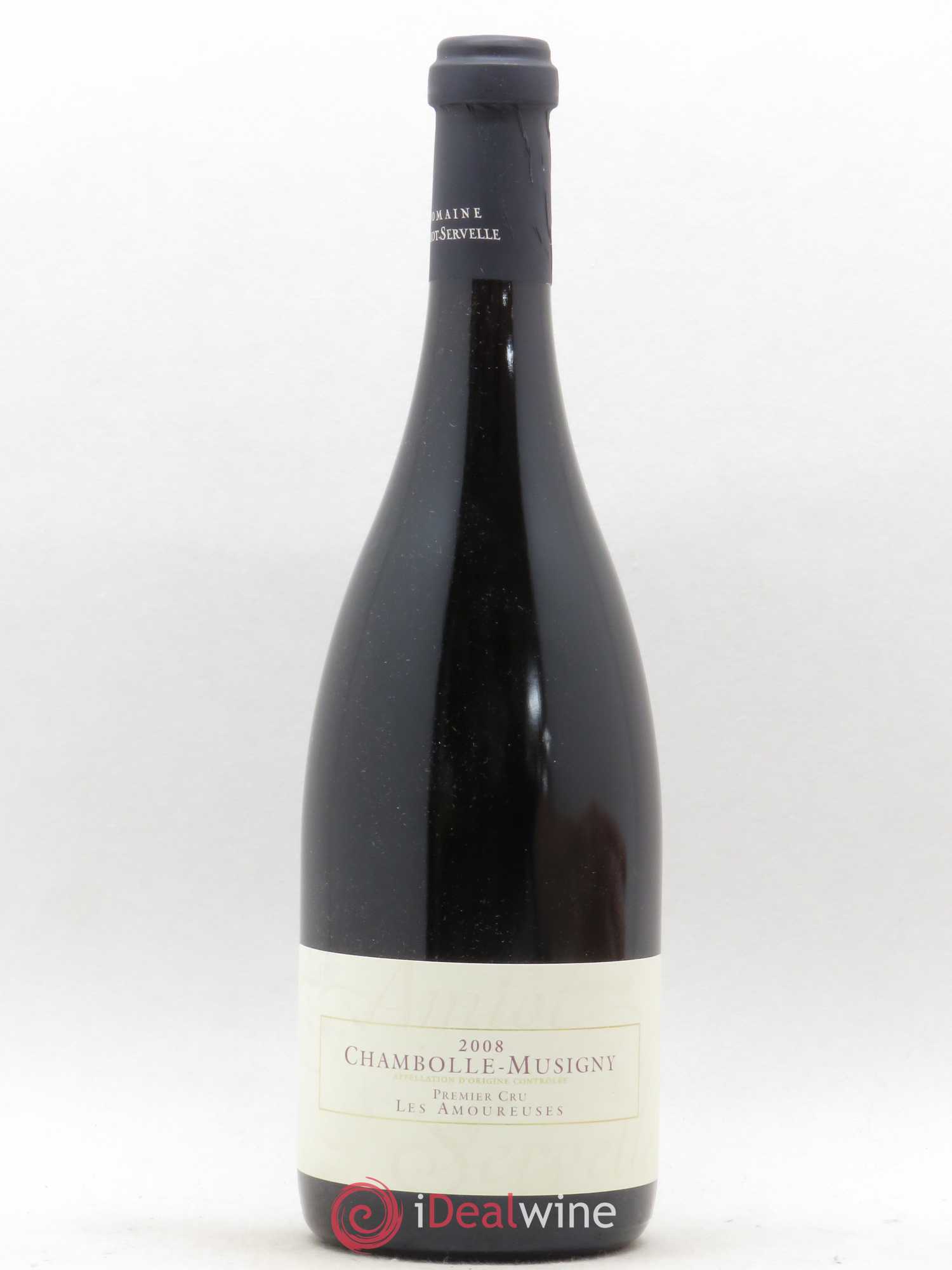 Chambolle-Musigny 1er Cru Les Amoureuses Amiot-Servelle 2008 - Lot de 1 bouteille - 0