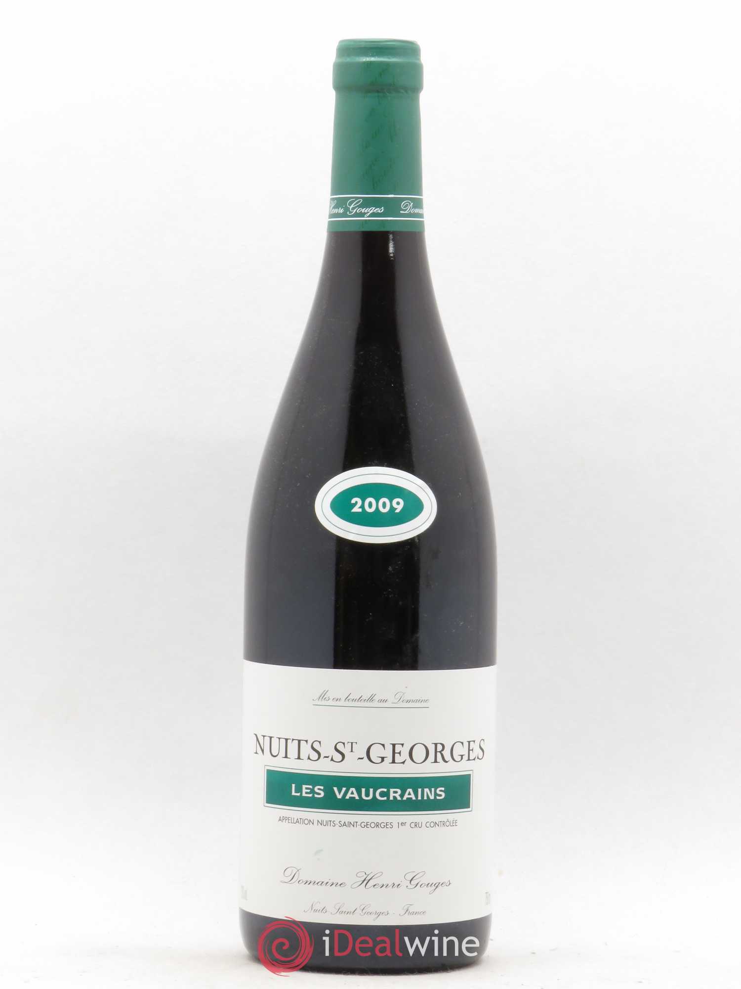 Nuits-Saint-Georges 1er Cru Les Vaucrains Henri Gouges 2009 - Lot de 1 bouteille - 0